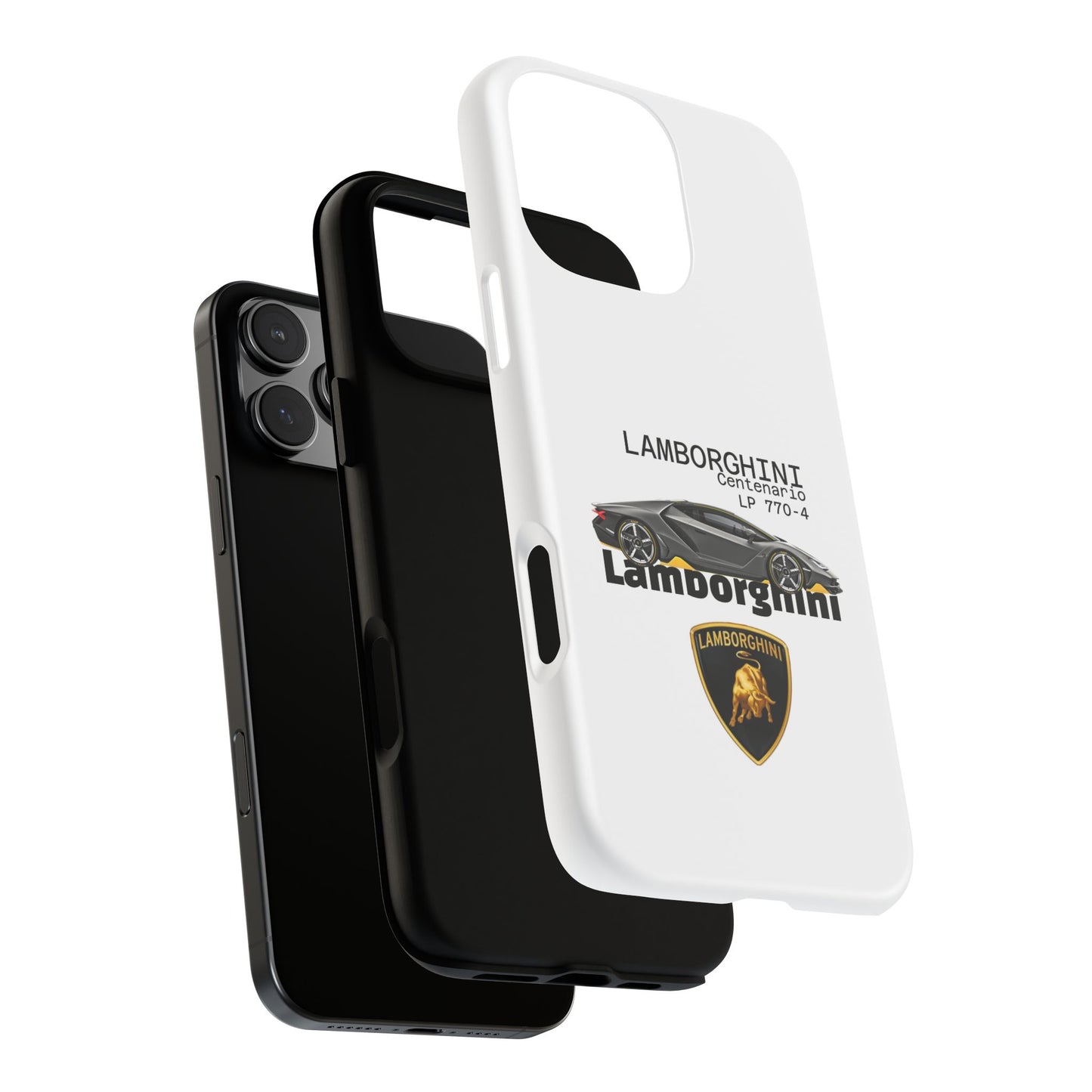 Black Lamborghini Centenario LP 770-4 PHONE CASE