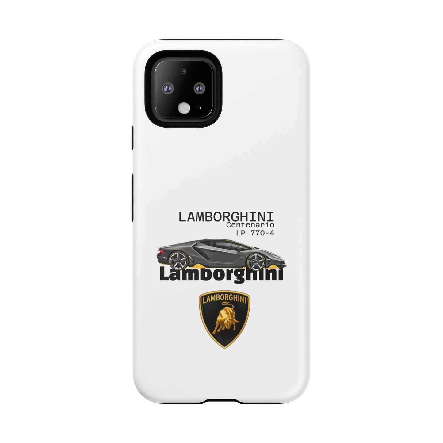 Black Lamborghini Centenario LP 770-4 PHONE CASE