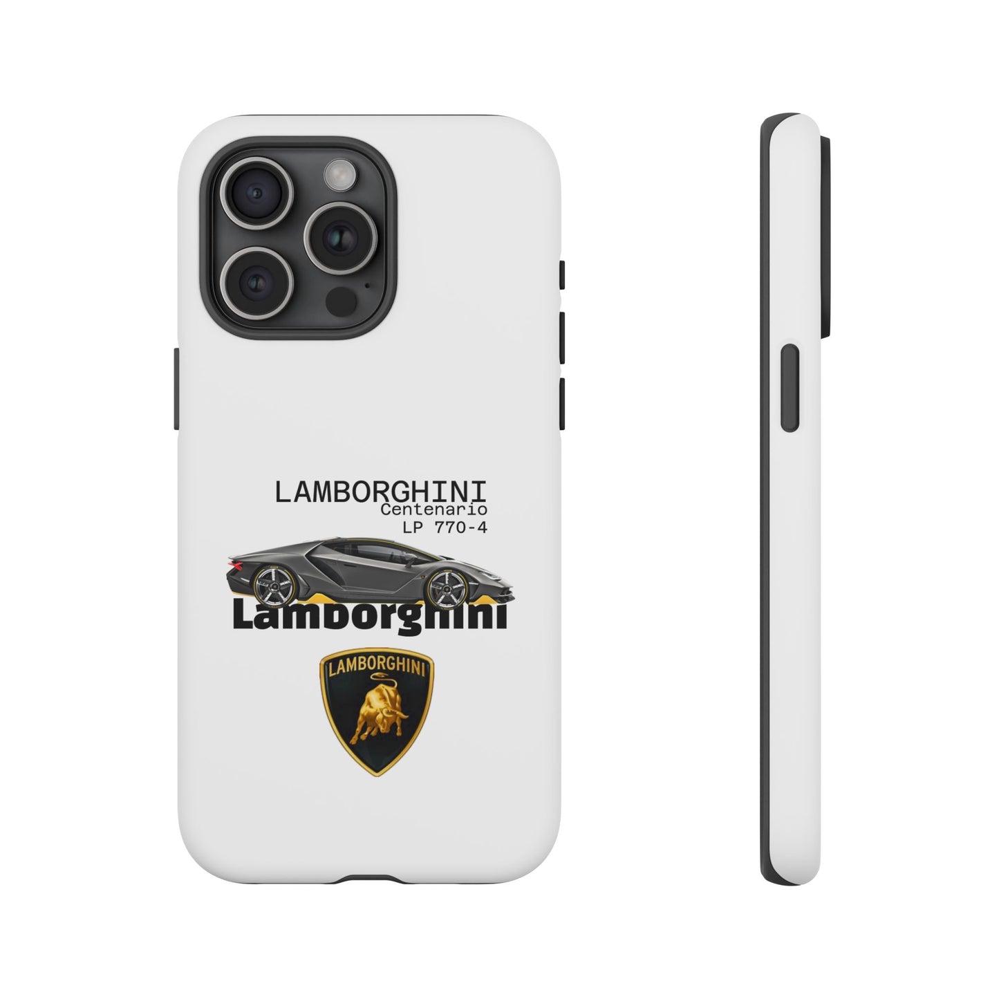 Black Lamborghini Centenario LP 770-4 PHONE CASE