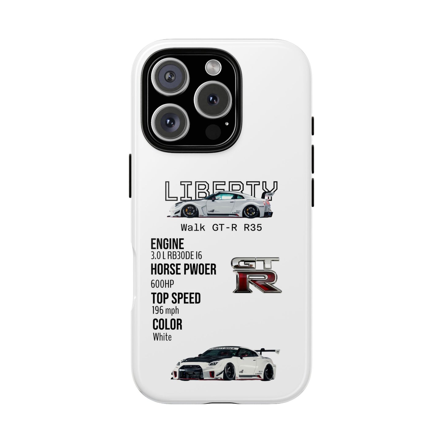 Liberty Walk GT-R R35 Phone Case