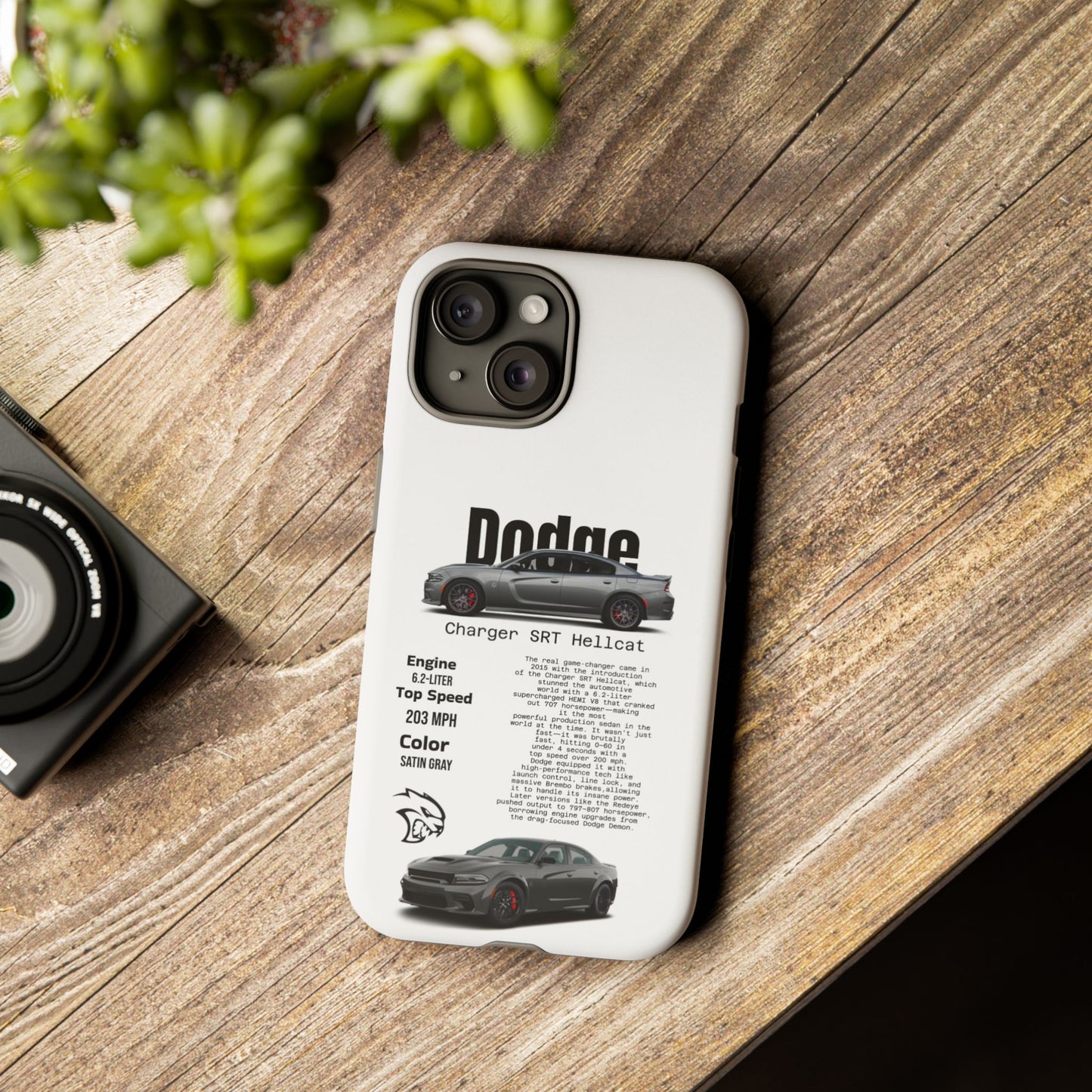 Dodge Charger SRT Hellcat Phone Case