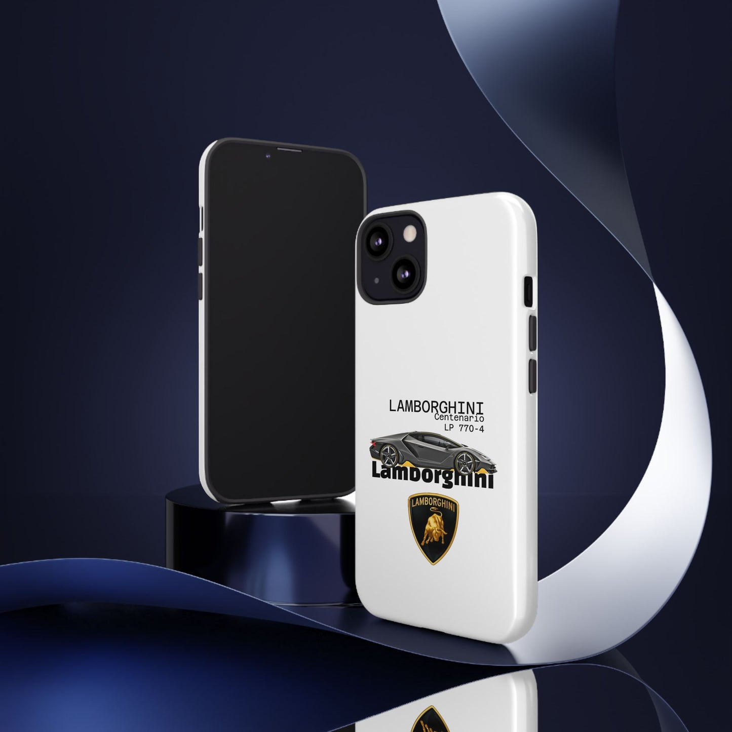 Black Lamborghini Centenario LP 770-4 PHONE CASE