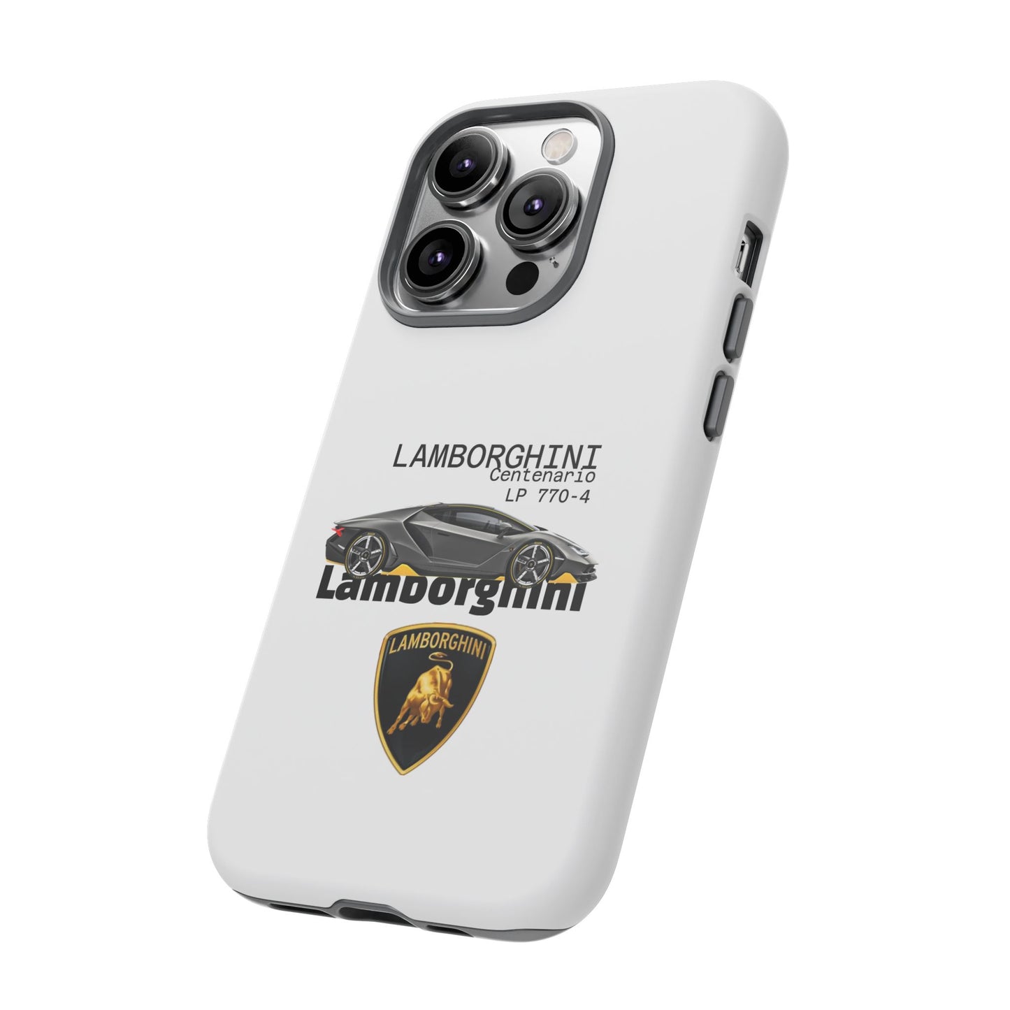 Black Lamborghini Centenario LP 770-4 PHONE CASE