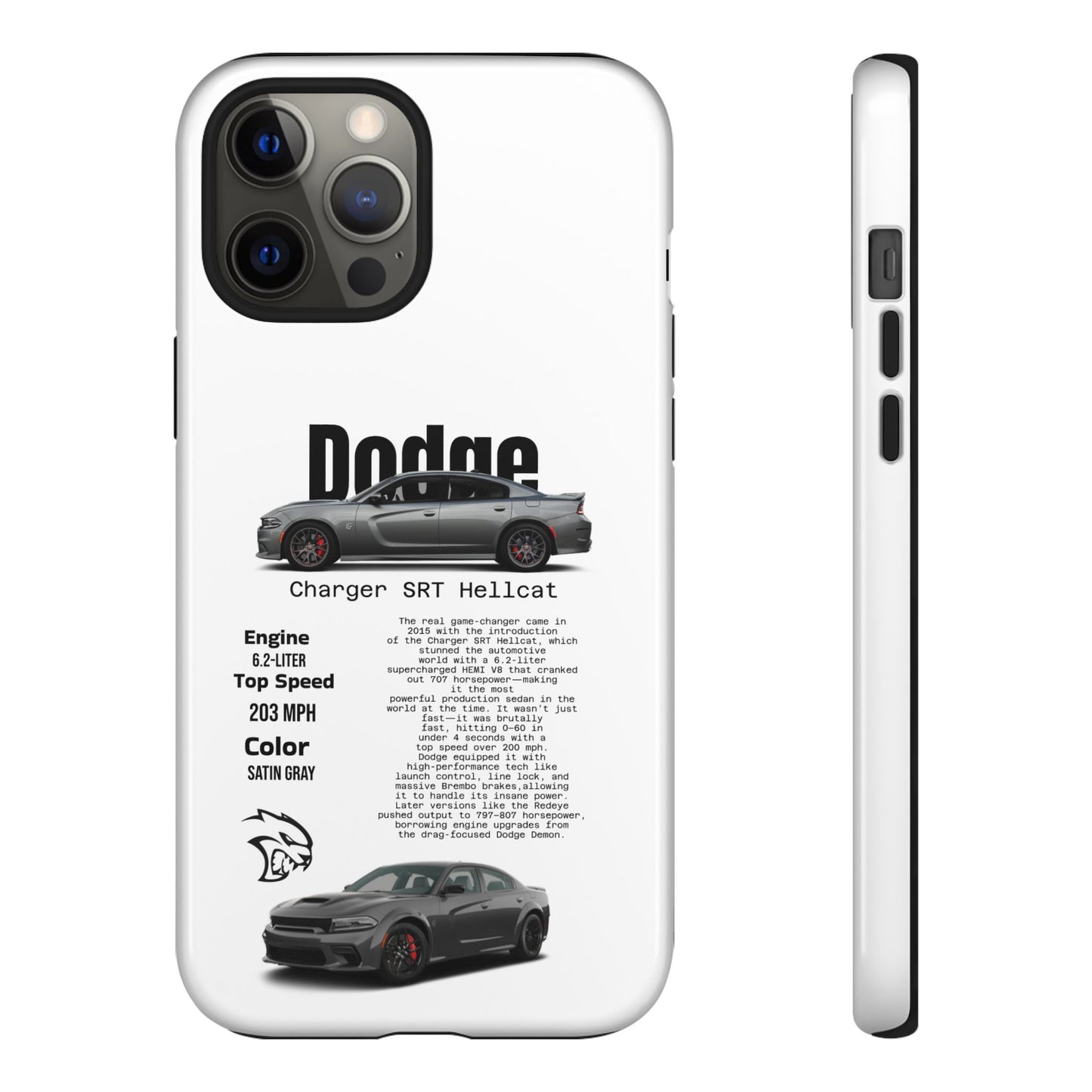 Dodge Charger SRT Hellcat Phone Case