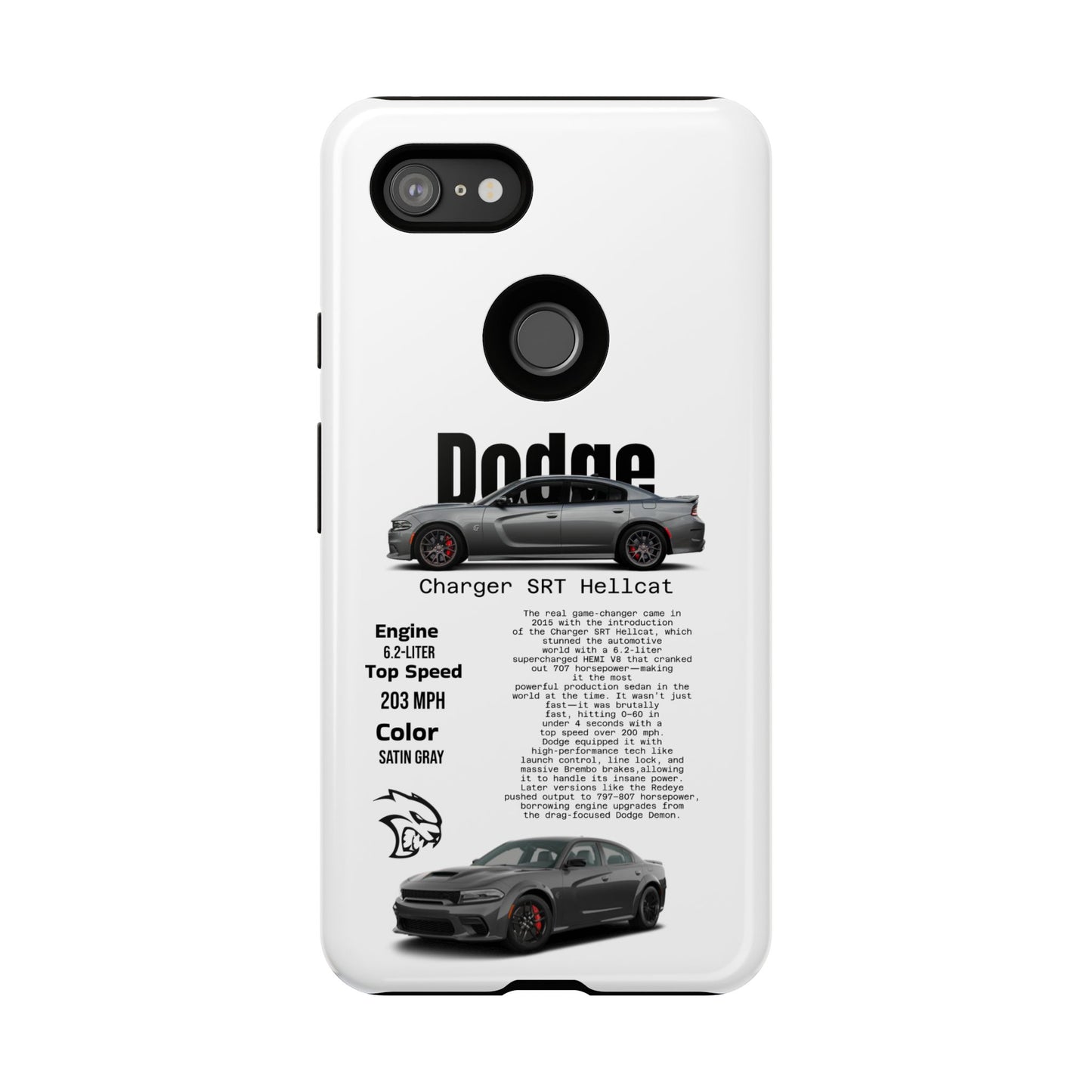 Dodge Charger SRT Hellcat Phone Case