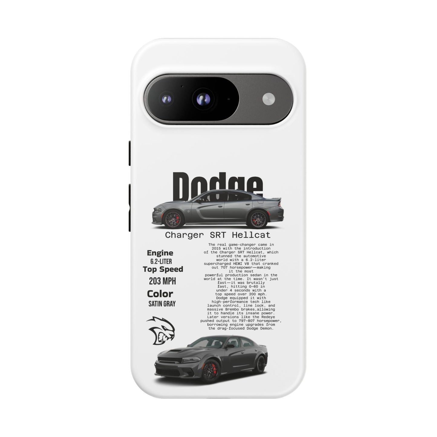 Dodge Charger SRT Hellcat Phone Case