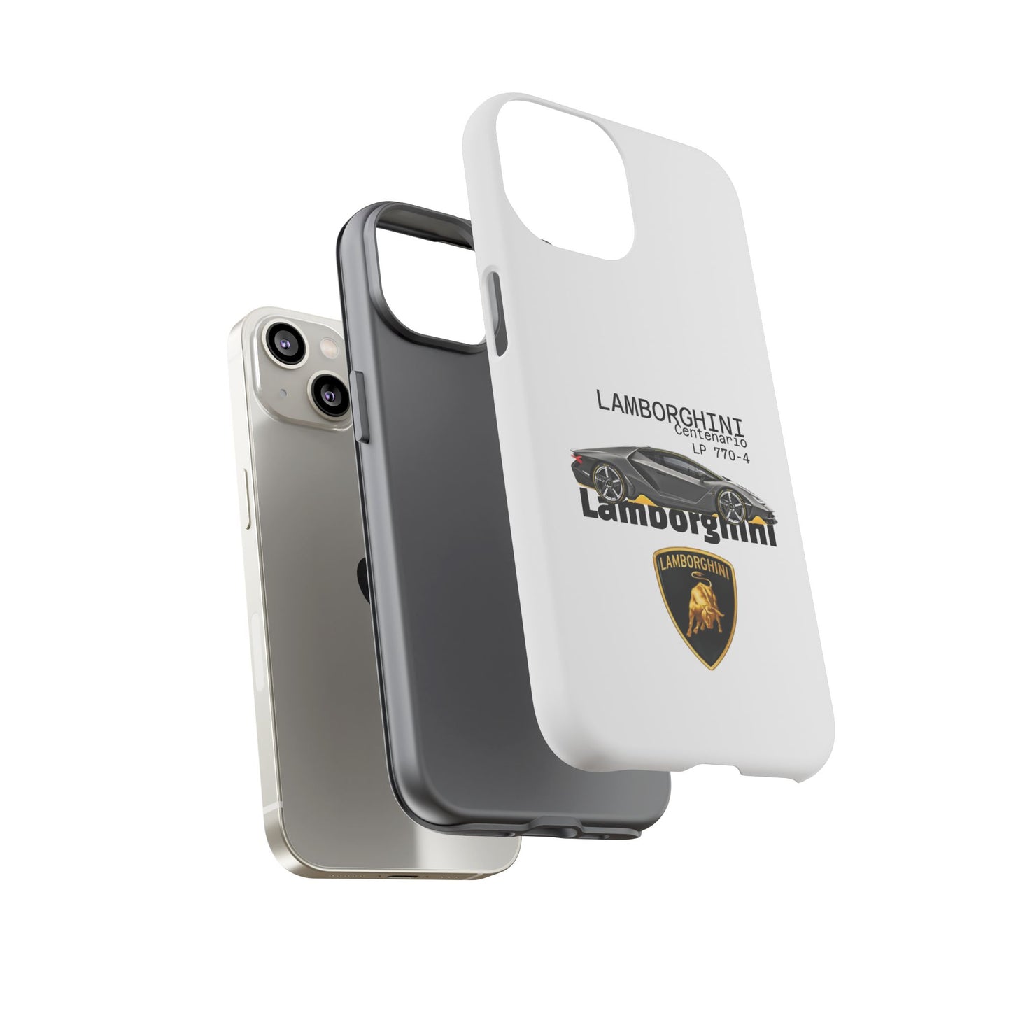 Black Lamborghini Centenario LP 770-4 PHONE CASE