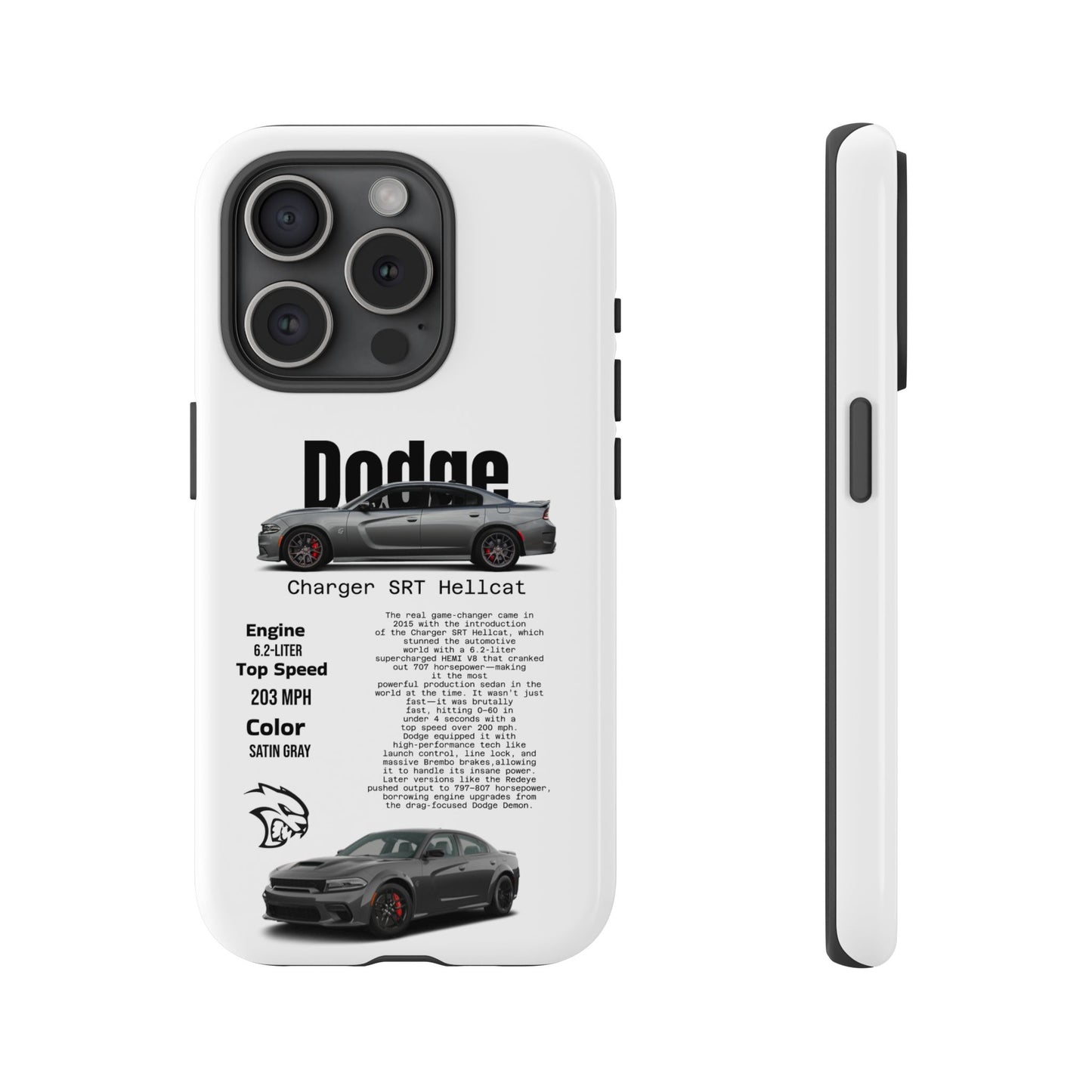 Dodge Charger SRT Hellcat Phone Case