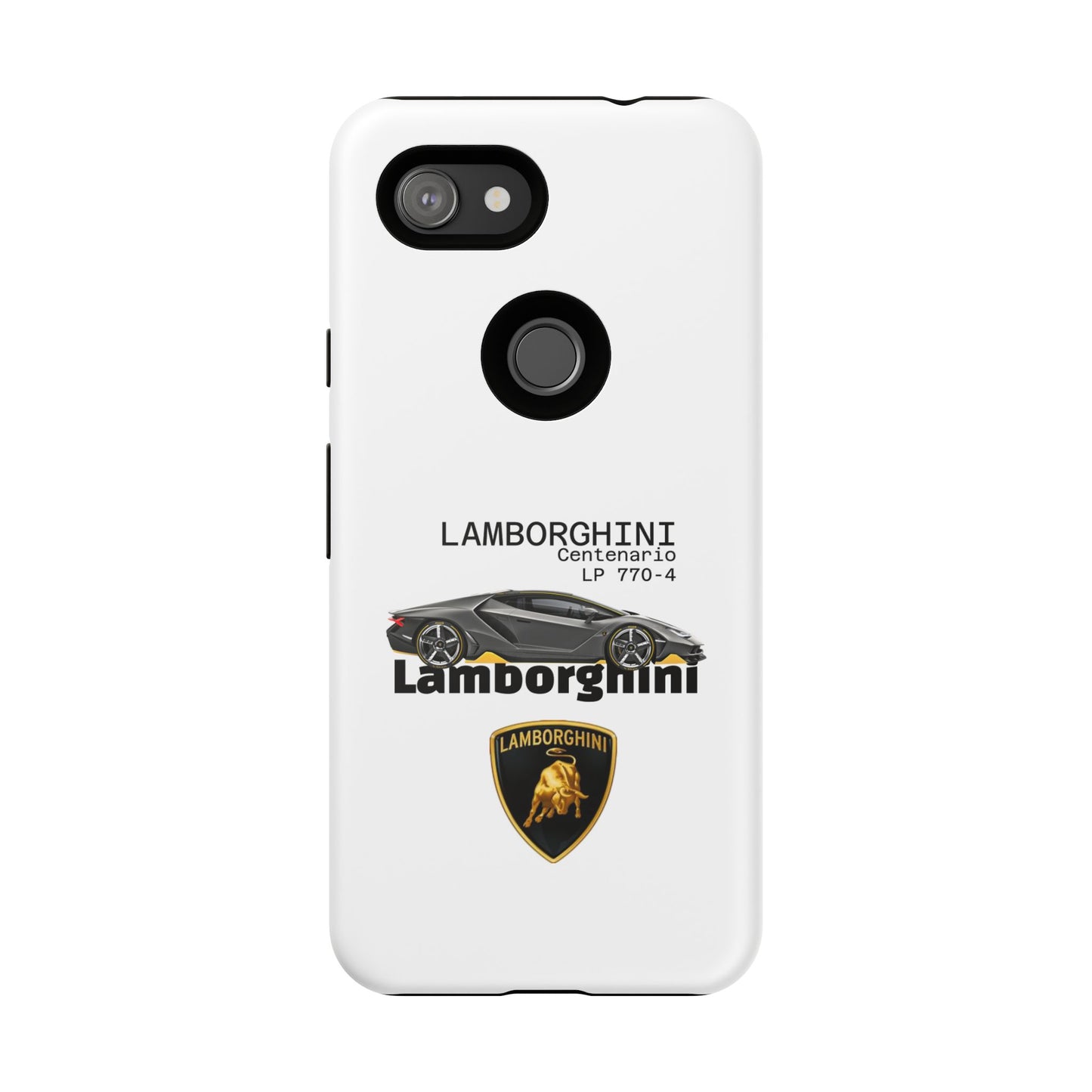 Black Lamborghini Centenario LP 770-4 PHONE CASE