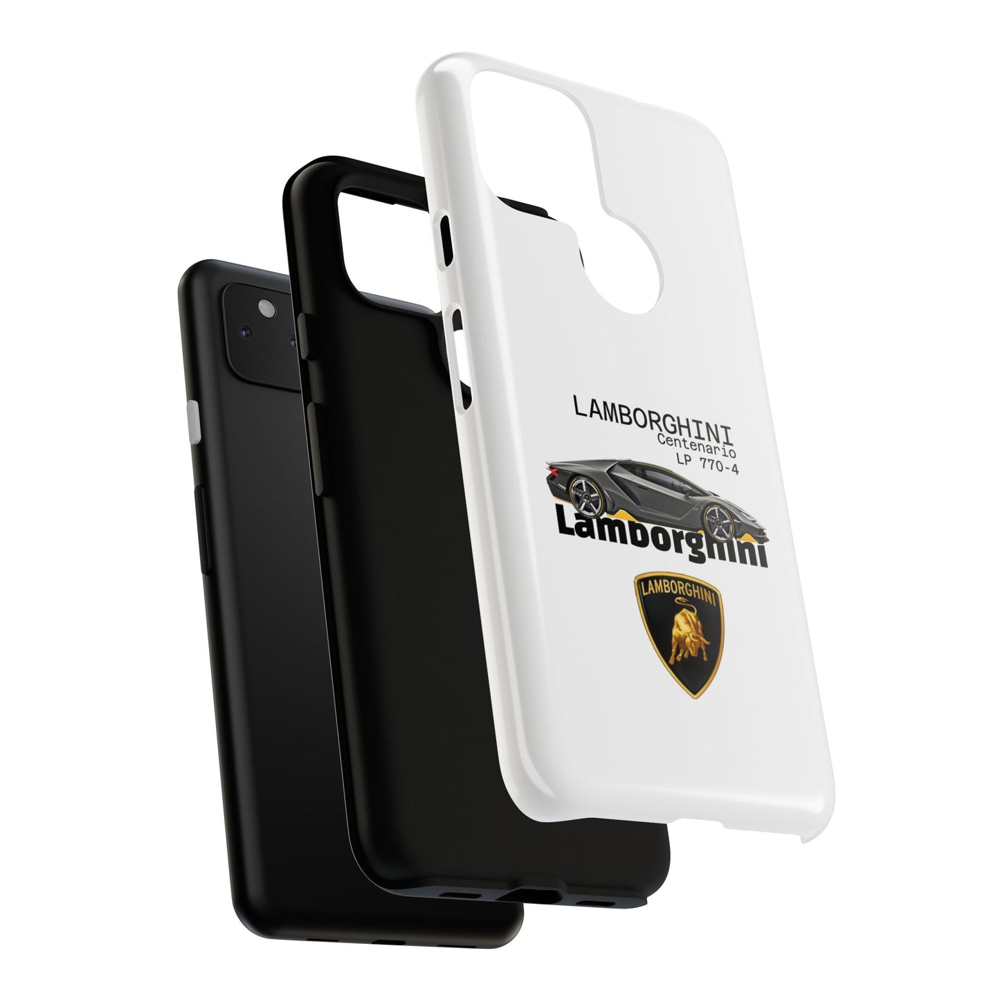 Black Lamborghini Centenario LP 770-4 PHONE CASE