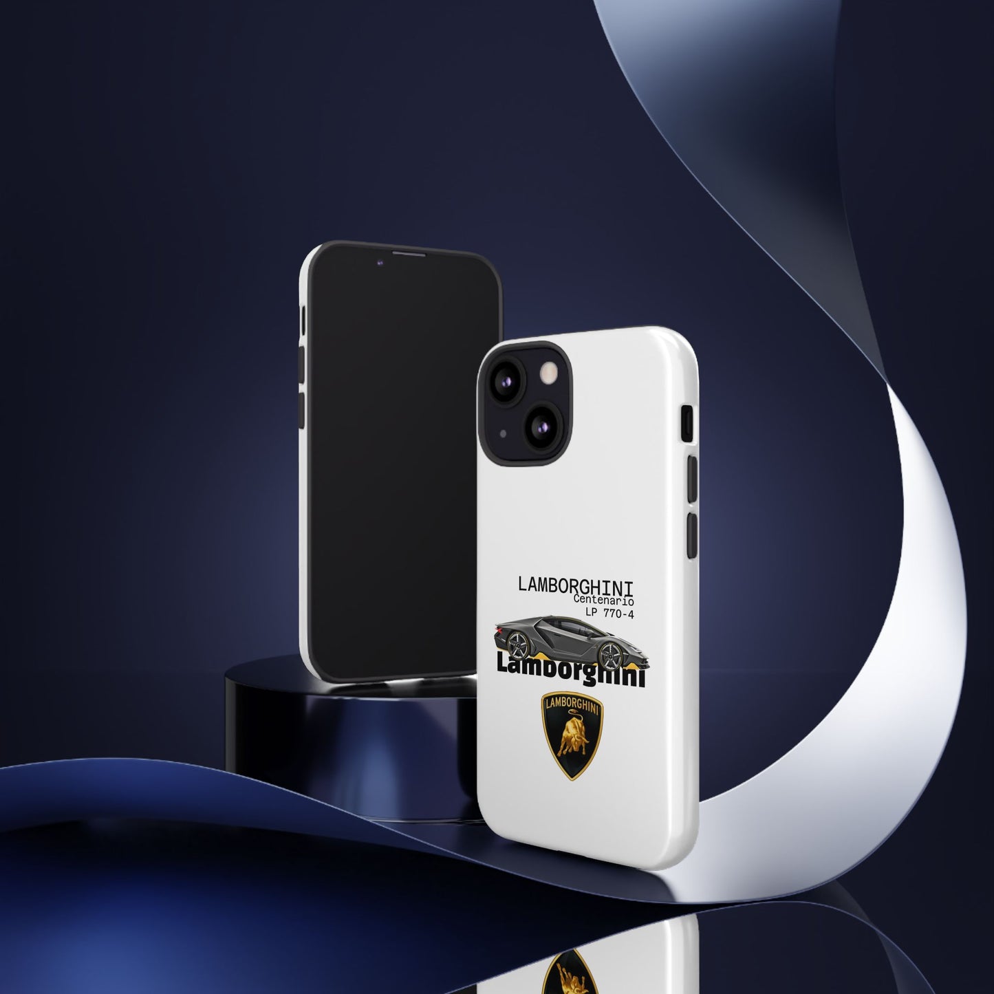 Black Lamborghini Centenario LP 770-4 PHONE CASE