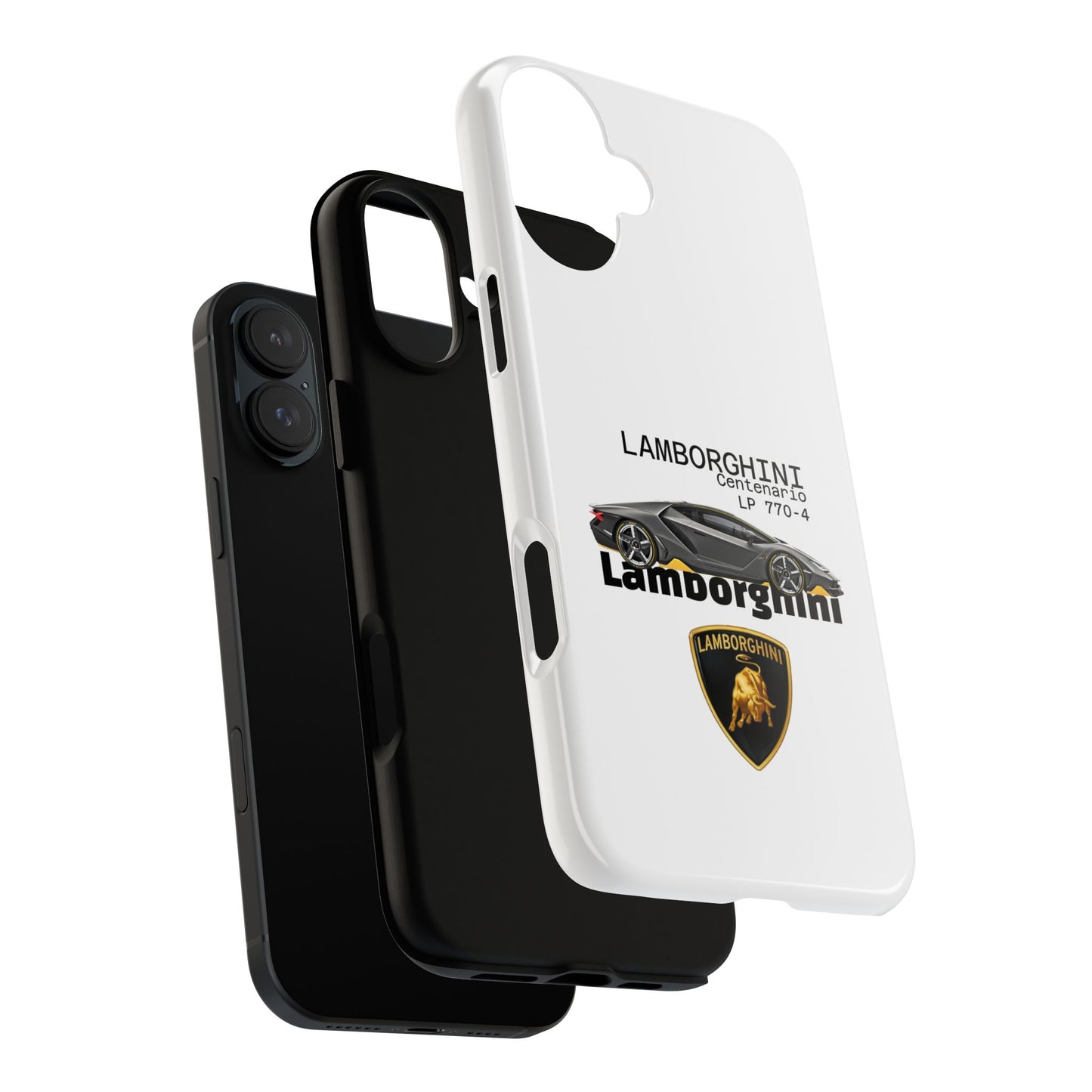 Black Lamborghini Centenario LP 770-4 PHONE CASE