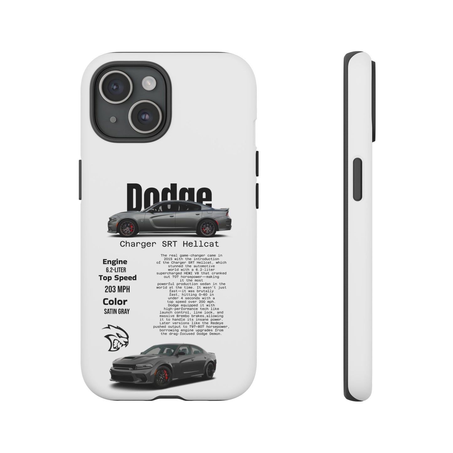 Dodge Charger SRT Hellcat Phone Case