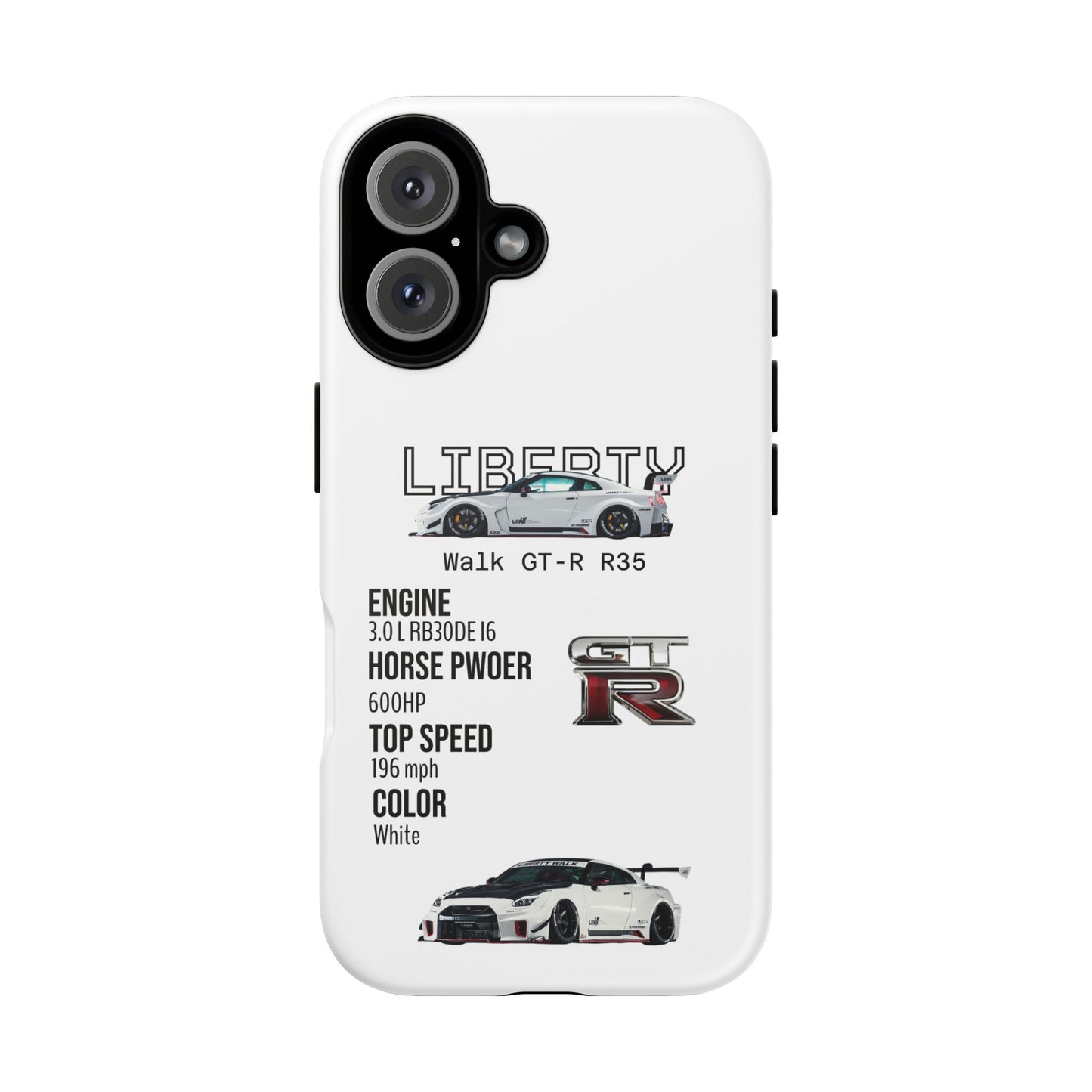 Liberty Walk GT-R R35 Phone Case