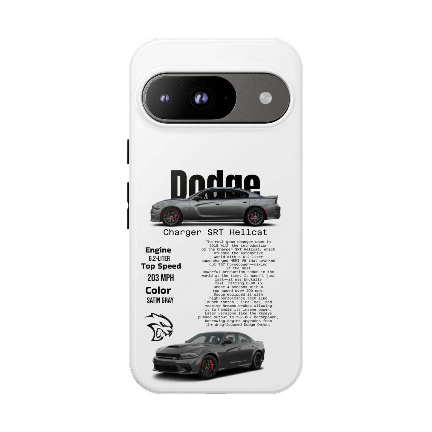Dodge Charger SRT Hellcat Phone Case