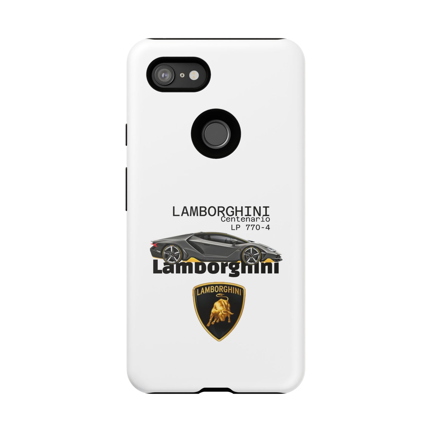 Black Lamborghini Centenario LP 770-4 PHONE CASE