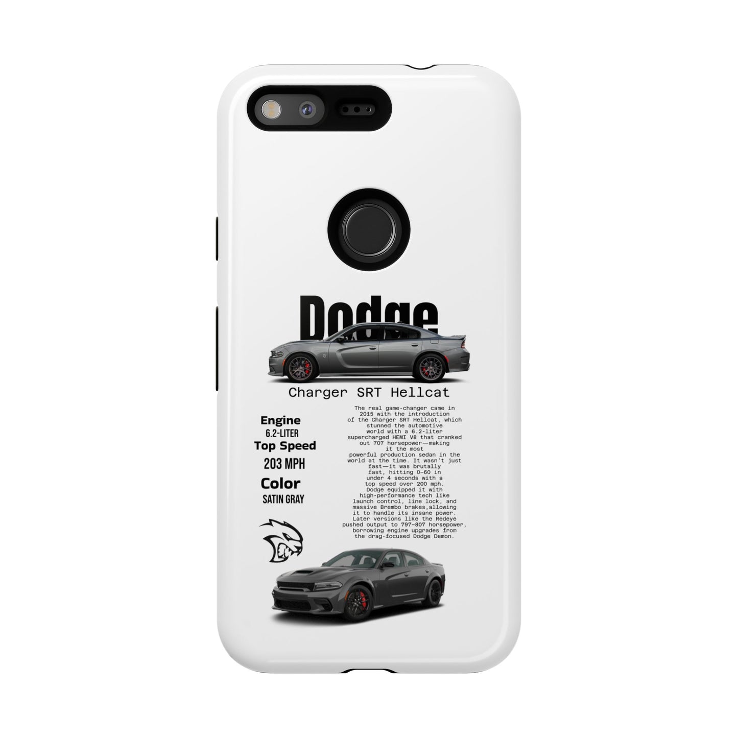 Dodge Charger SRT Hellcat Phone Case