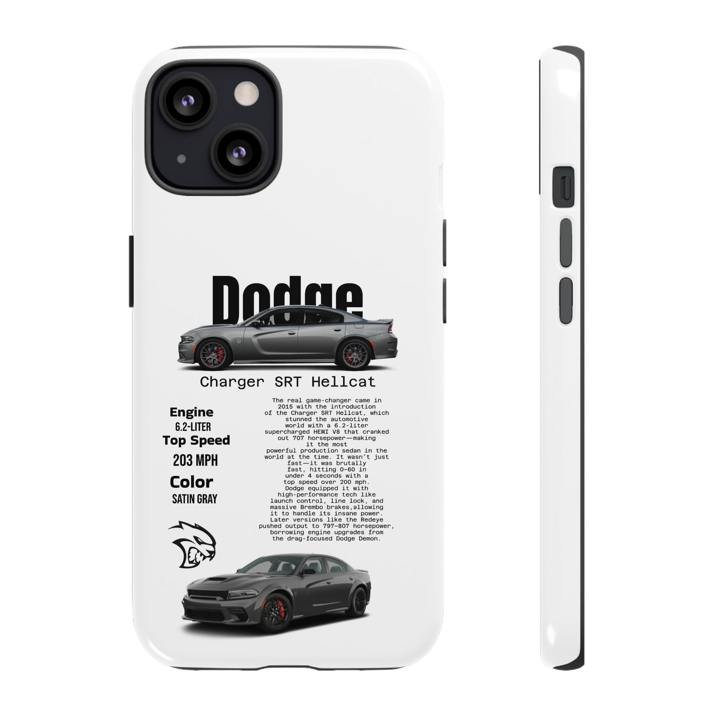 Dodge Charger SRT Hellcat Phone Case