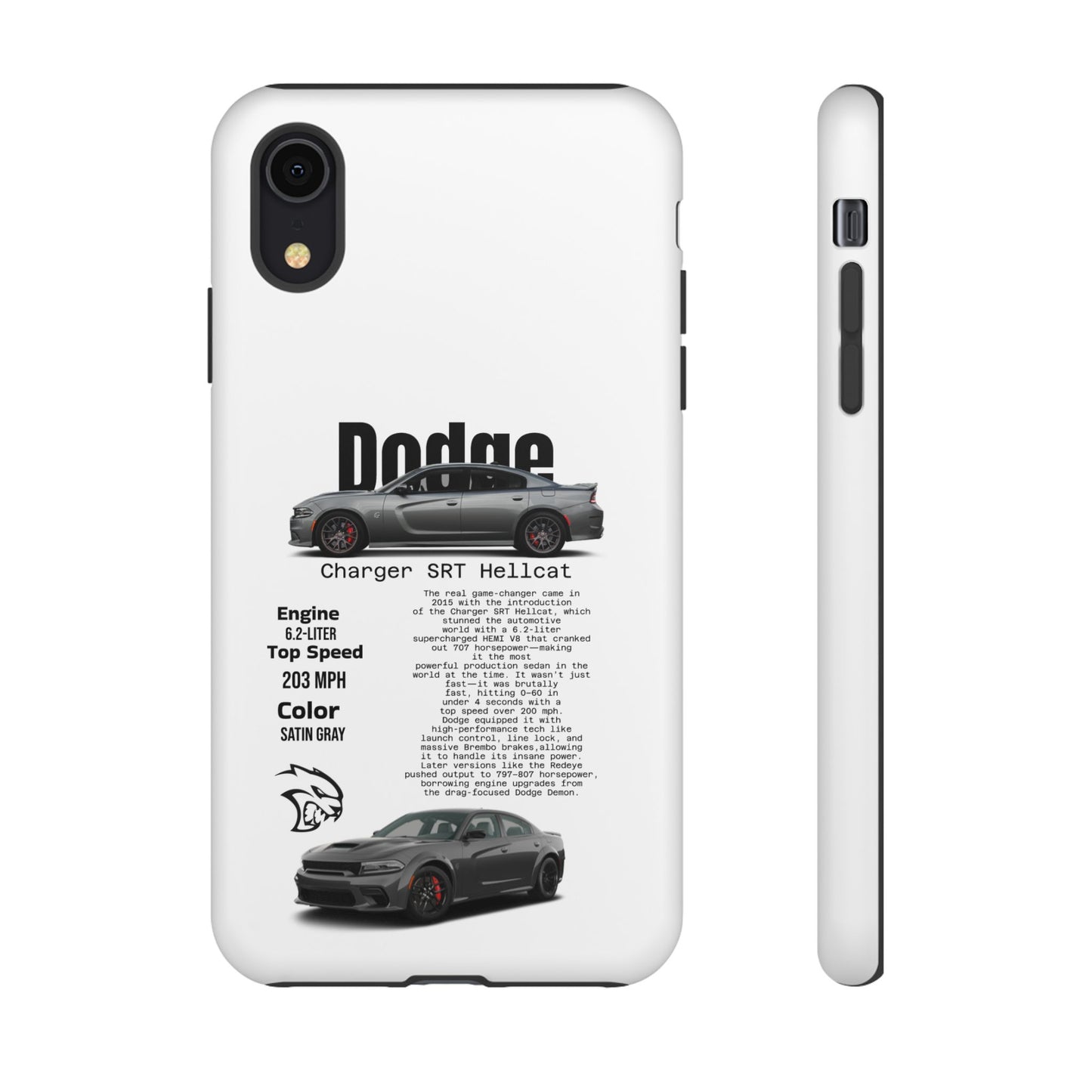 Dodge Charger SRT Hellcat Phone Case
