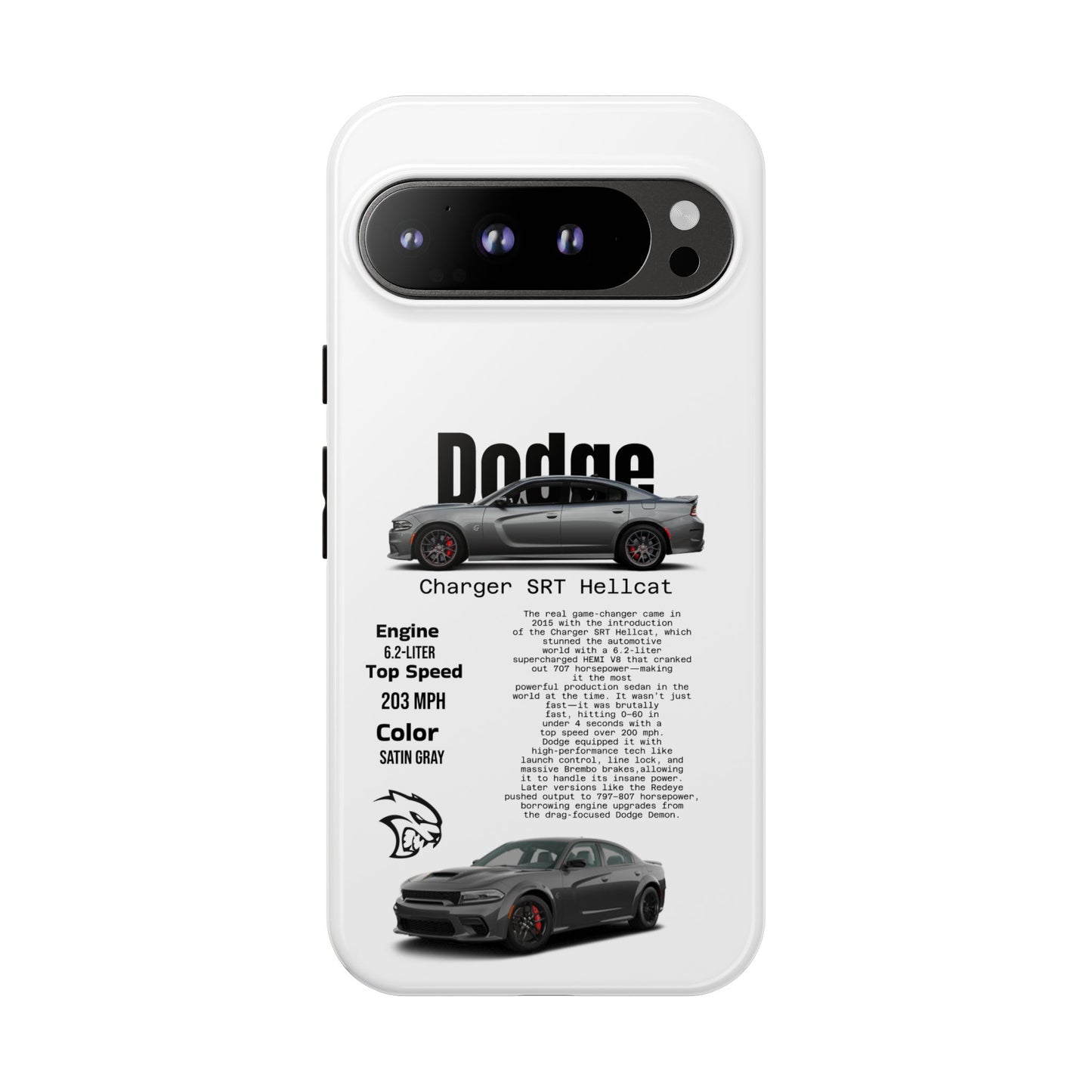 Dodge Charger SRT Hellcat Phone Case