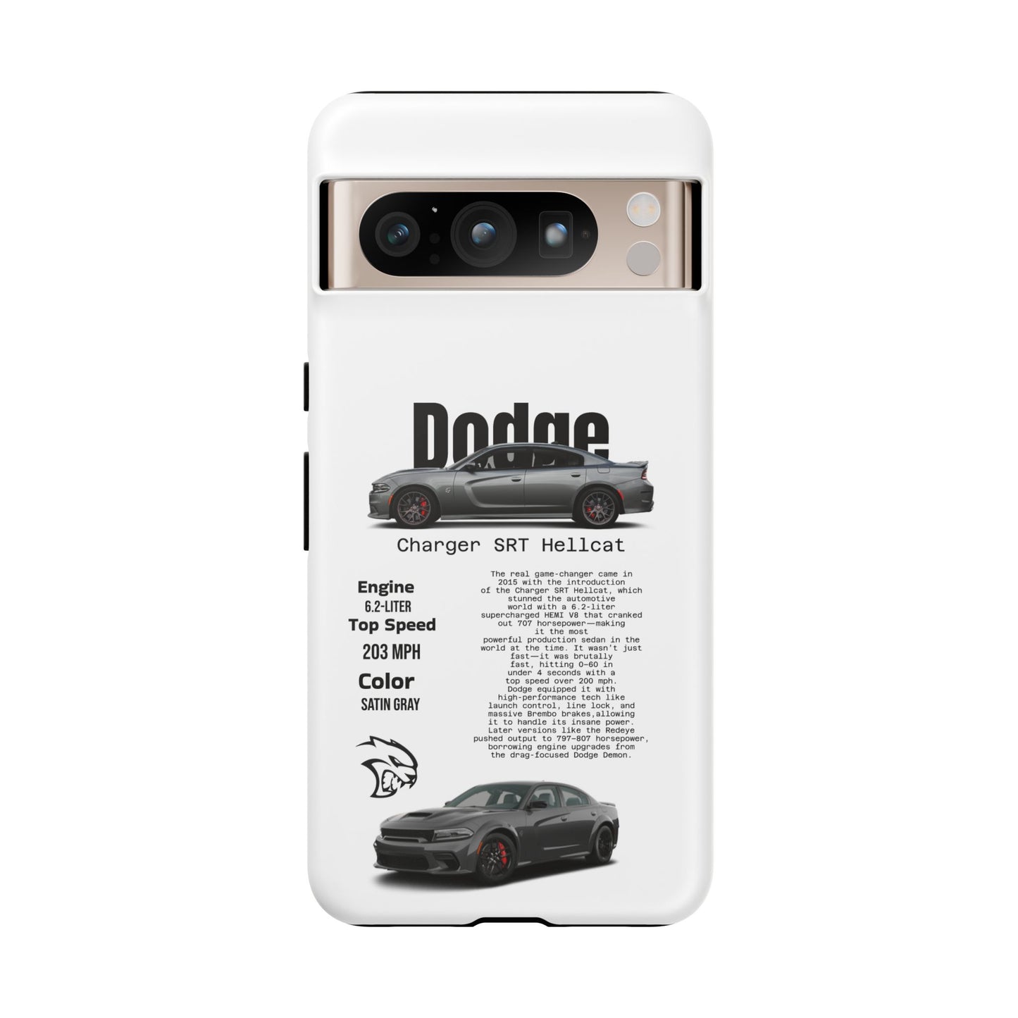 Dodge Charger SRT Hellcat Phone Case