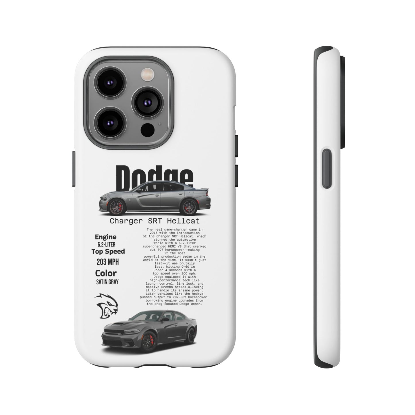 Dodge Charger SRT Hellcat Phone Case