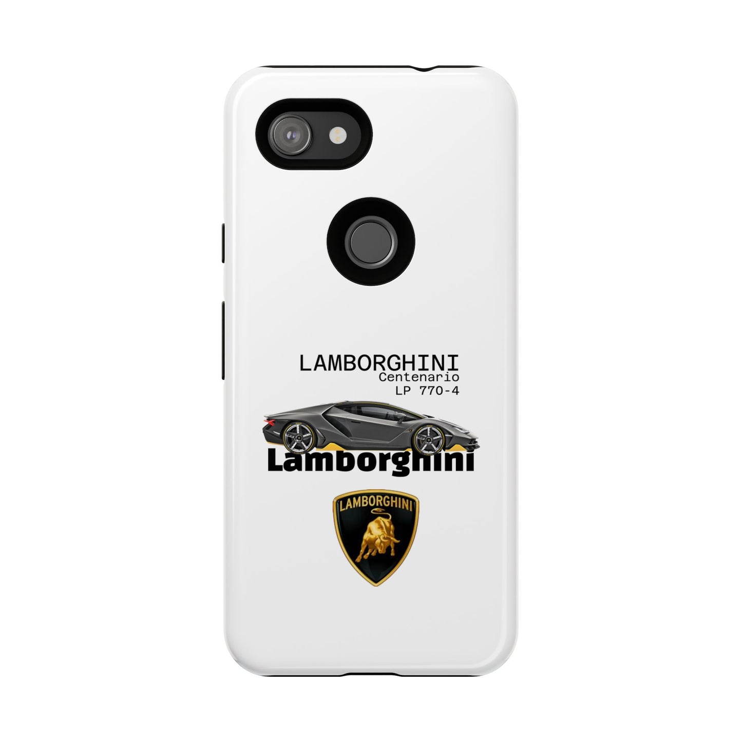 Black Lamborghini Centenario LP 770-4 PHONE CASE