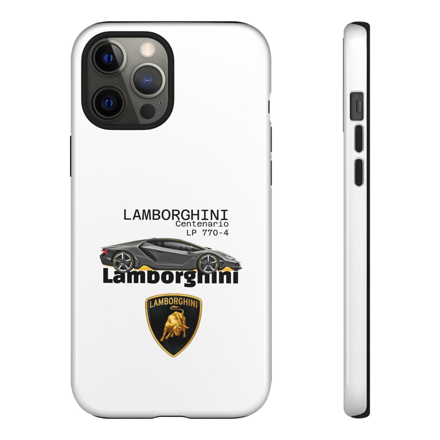 Black Lamborghini Centenario LP 770-4 PHONE CASE