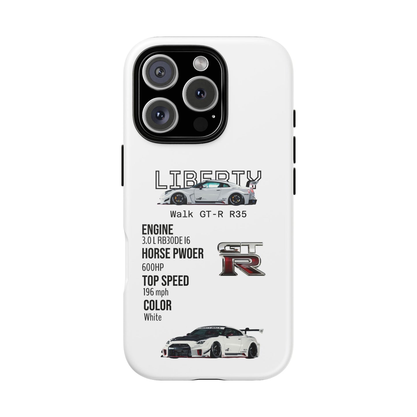 Liberty Walk GT-R R35 Phone Case