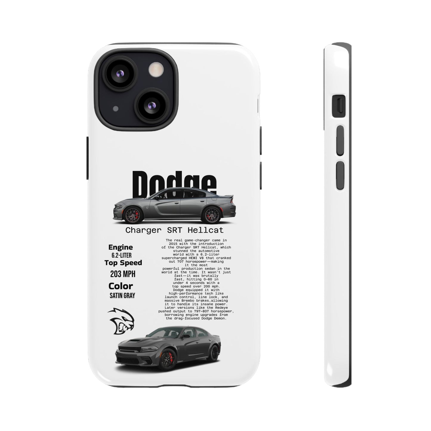 Dodge Charger SRT Hellcat Phone Case