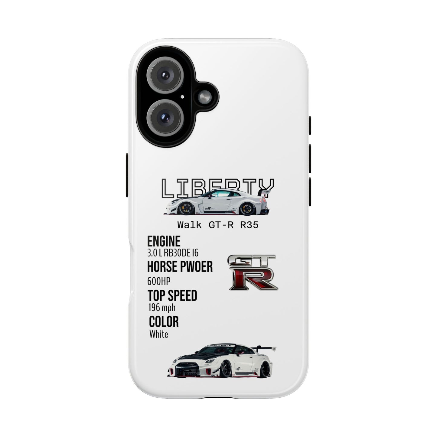 Liberty Walk GT-R R35 Phone Case