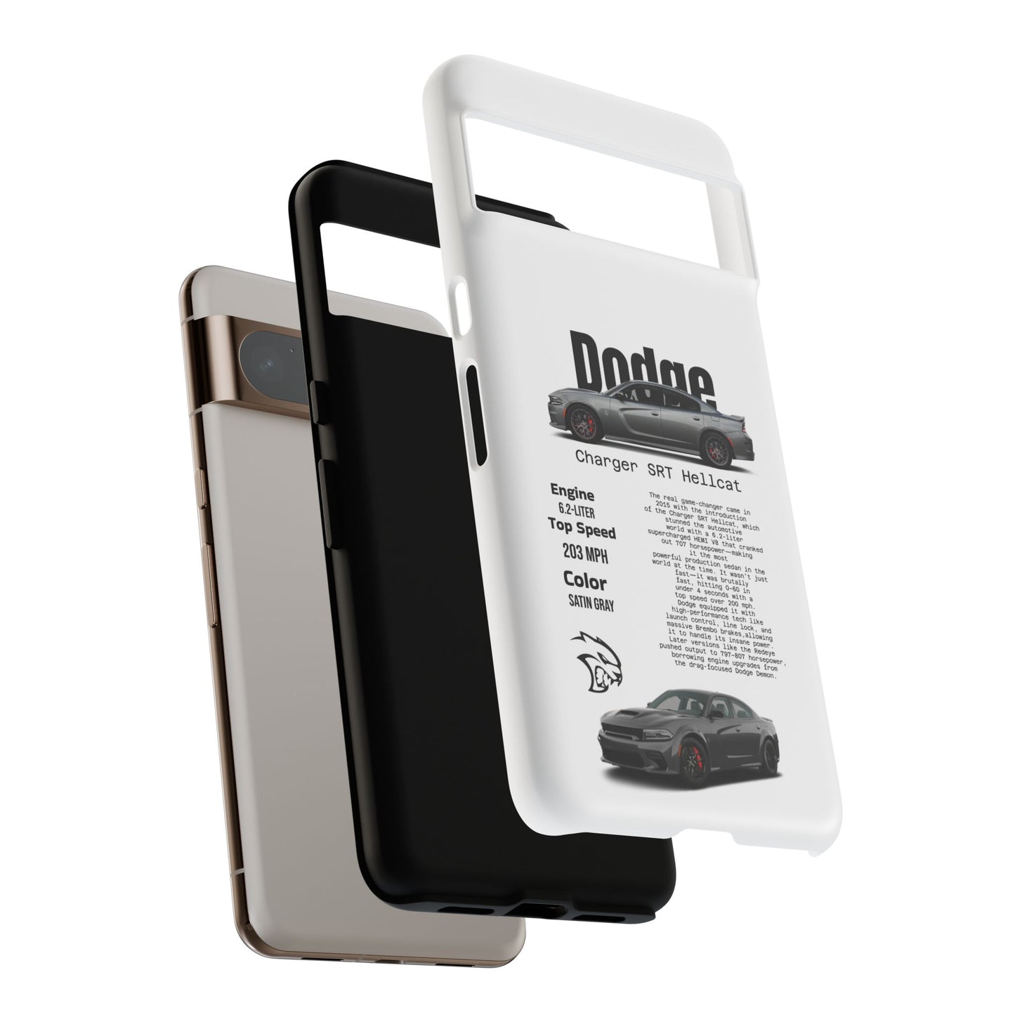 Dodge Charger SRT Hellcat Phone Case