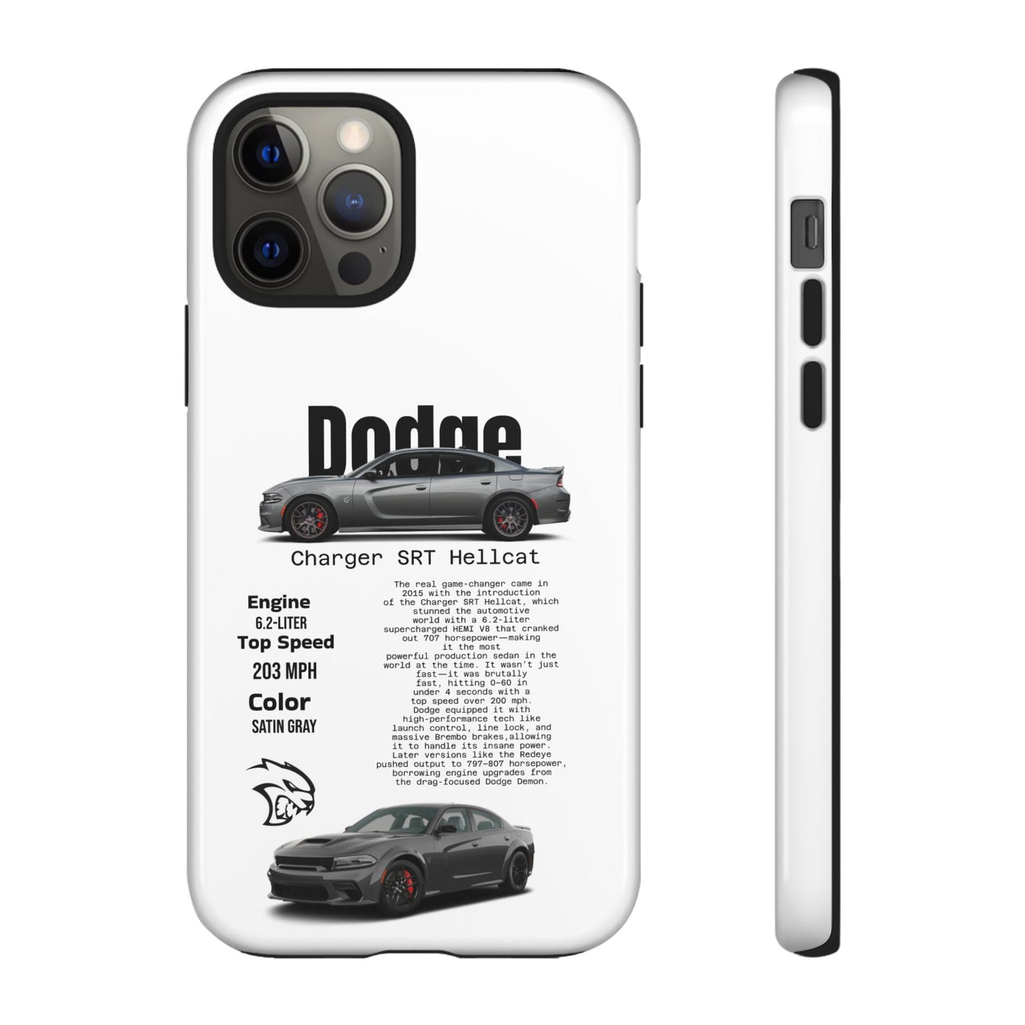 Dodge Charger SRT Hellcat Phone Case