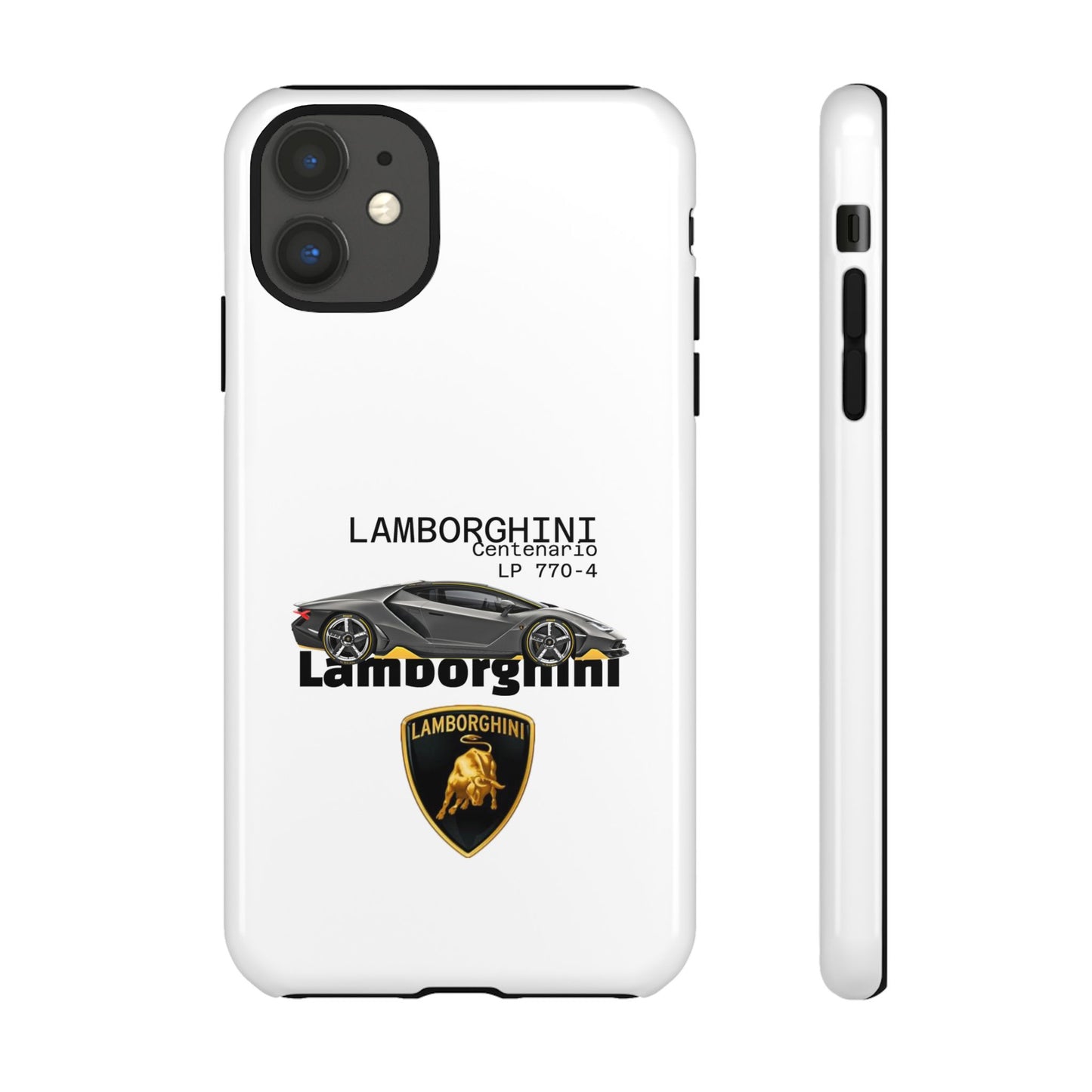 Black Lamborghini Centenario LP 770-4 PHONE CASE