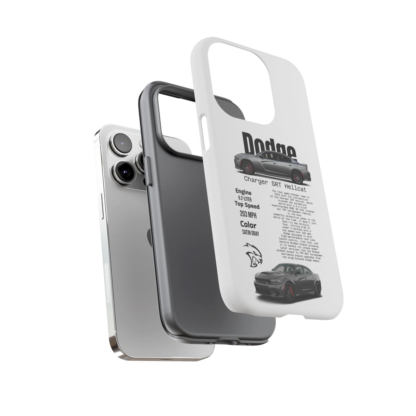 Dodge Charger SRT Hellcat Phone Case