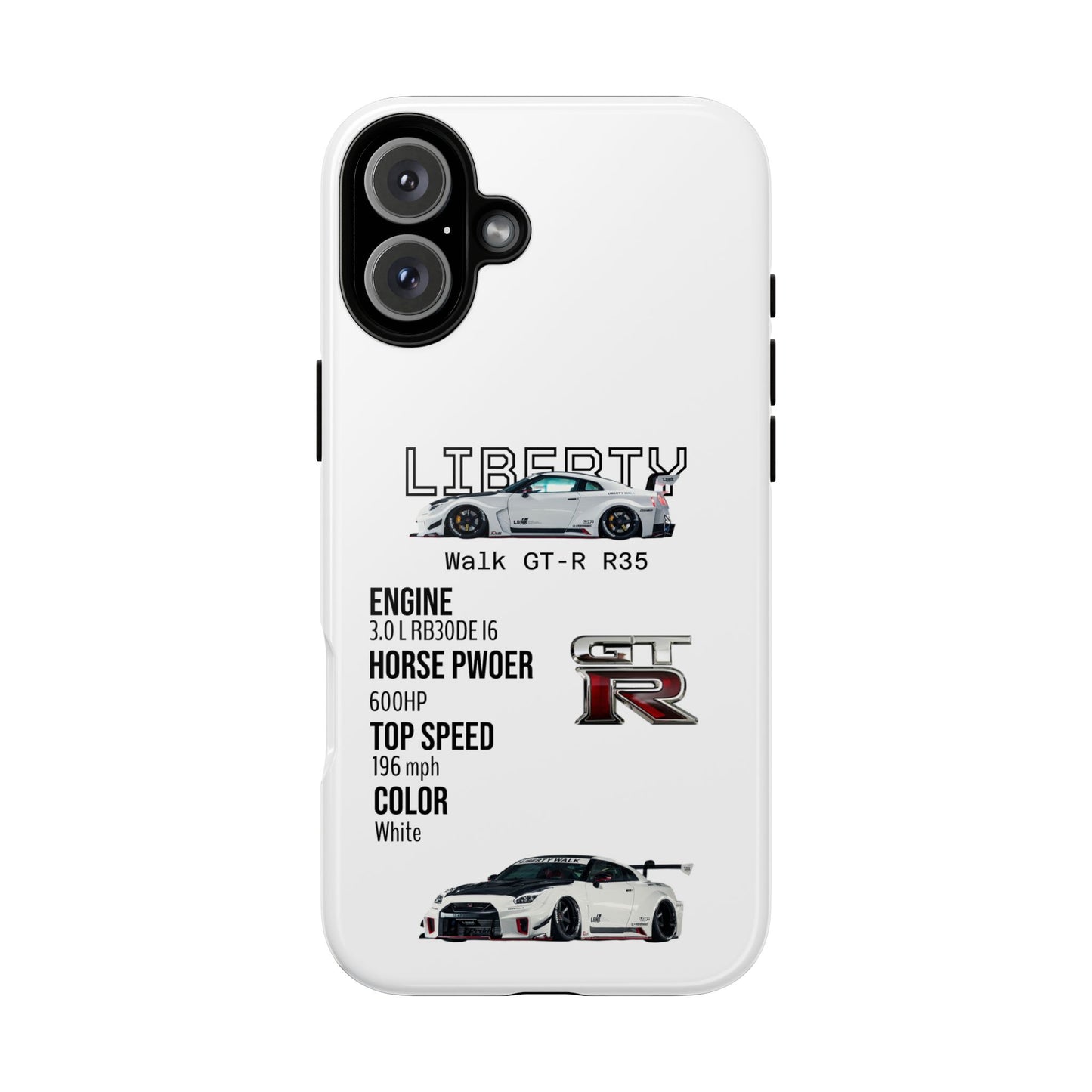Liberty Walk GT-R R35 Phone Case