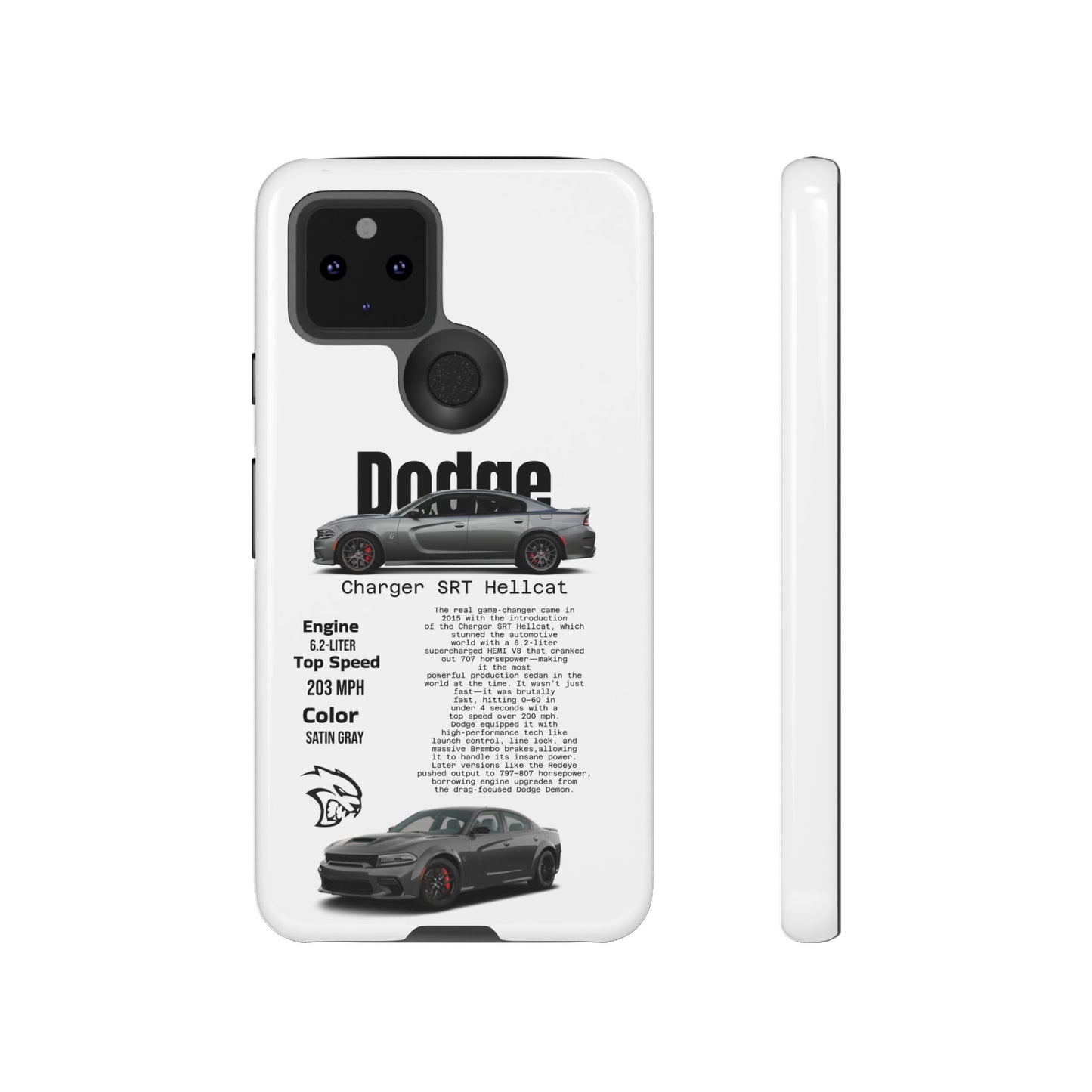 Dodge Charger SRT Hellcat Phone Case