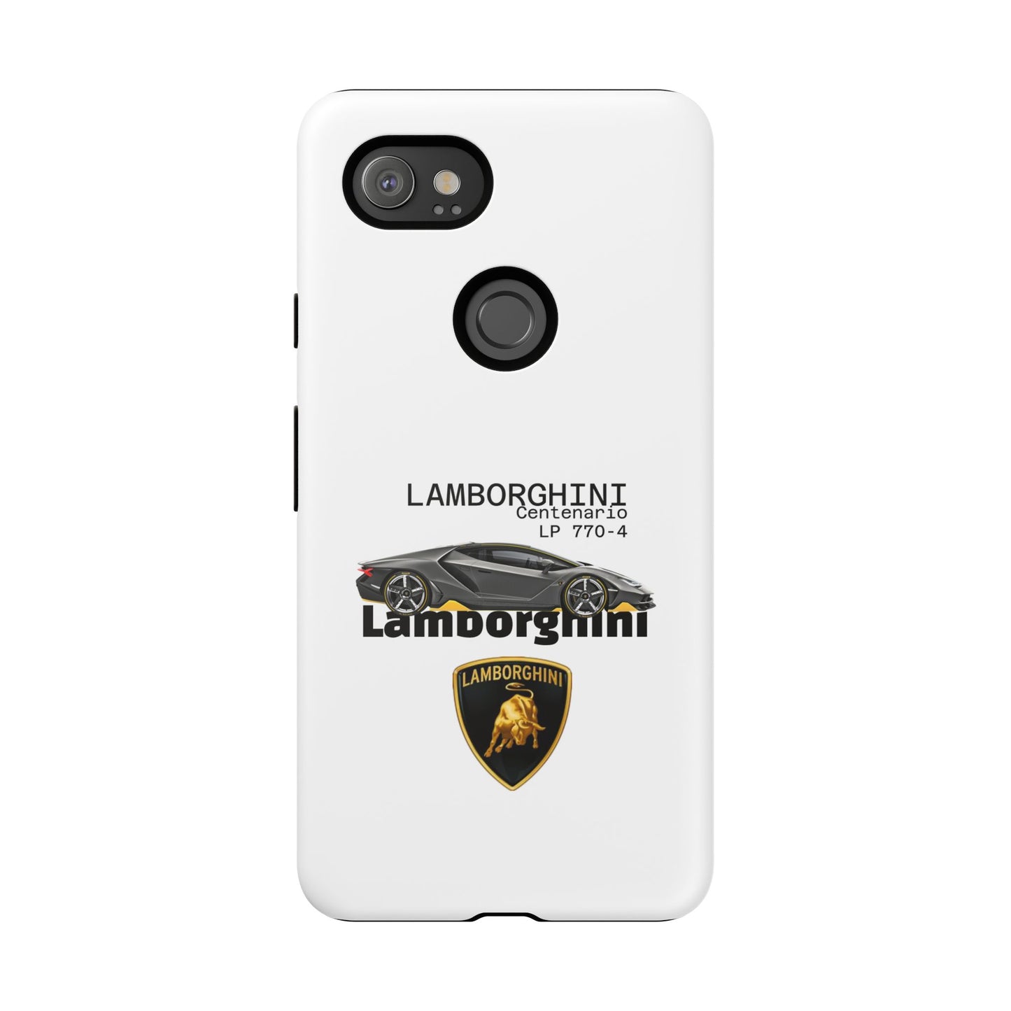 Black Lamborghini Centenario LP 770-4 PHONE CASE