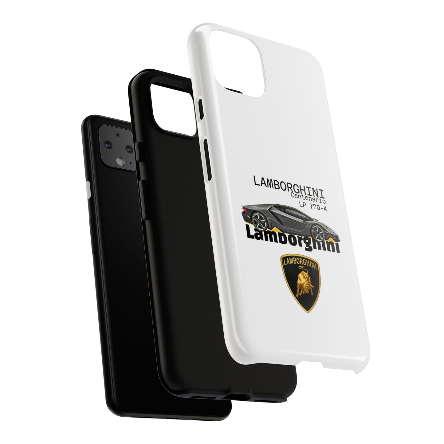 Black Lamborghini Centenario LP 770-4 PHONE CASE