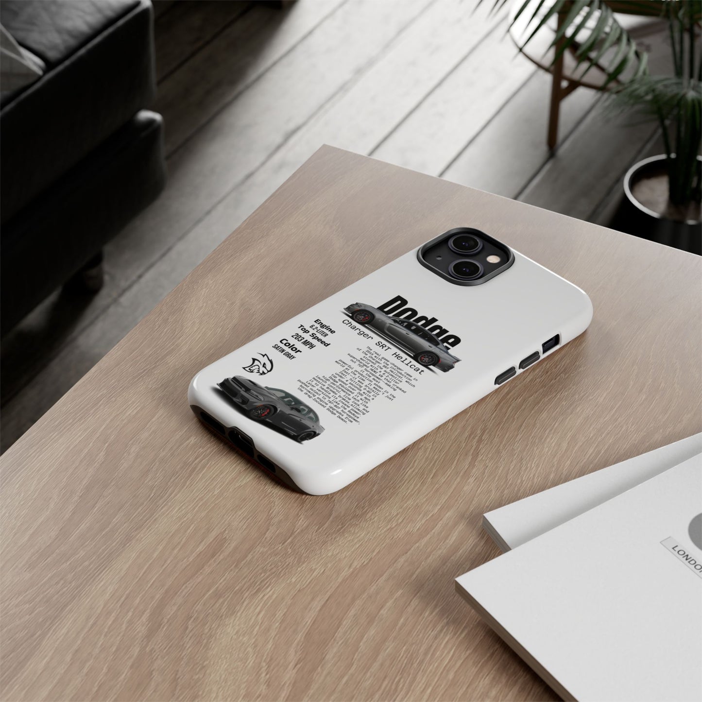 Dodge Charger SRT Hellcat Phone Case