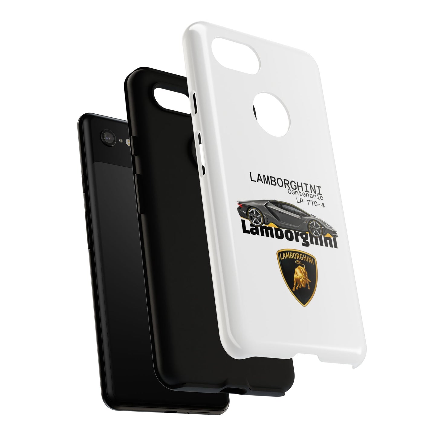 Black Lamborghini Centenario LP 770-4 PHONE CASE