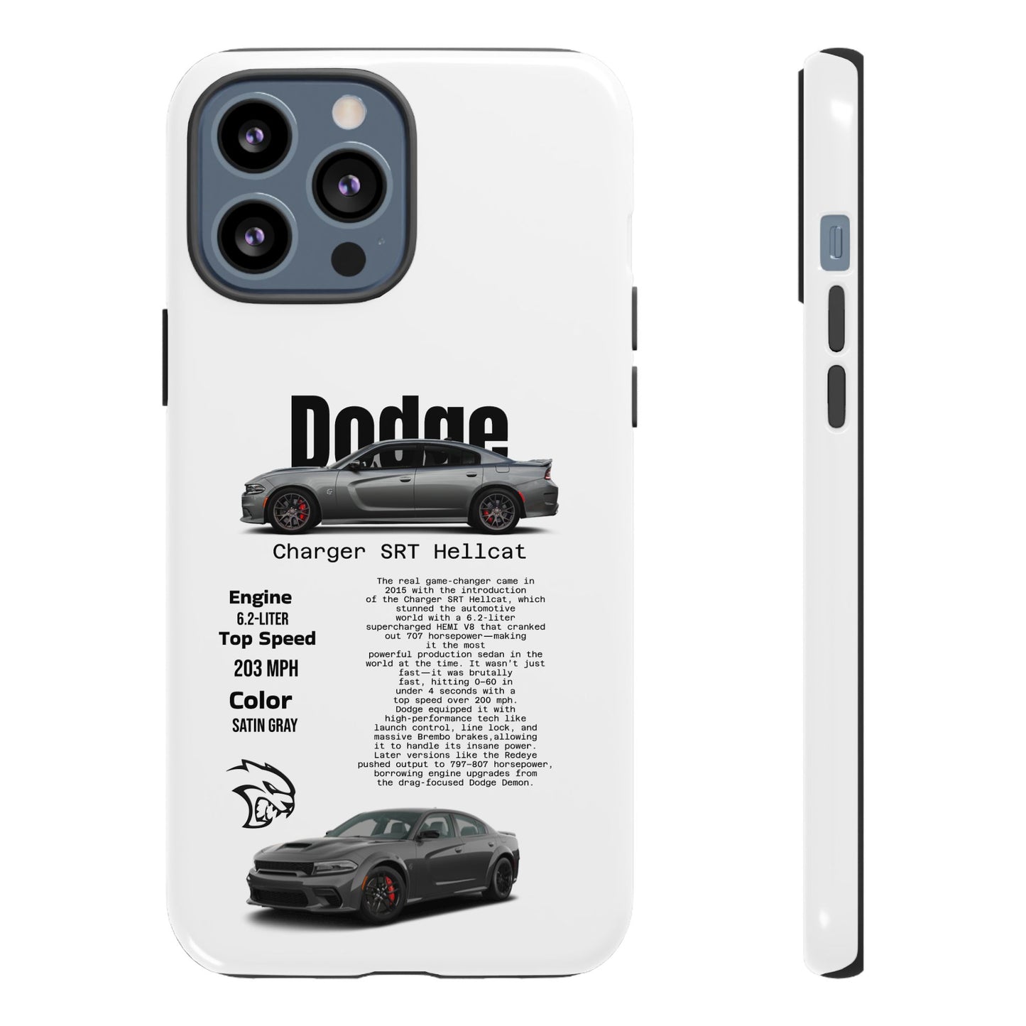 Dodge Charger SRT Hellcat Phone Case