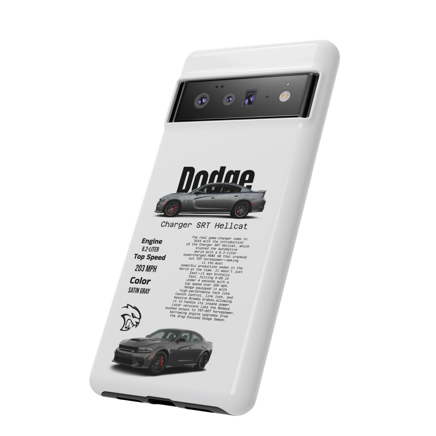 Dodge Charger SRT Hellcat Phone Case