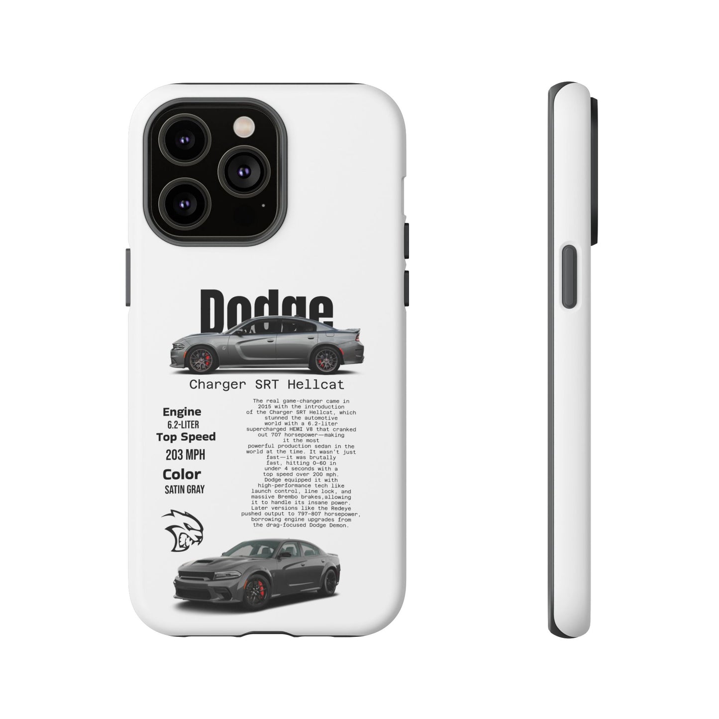 Dodge Charger SRT Hellcat Phone Case
