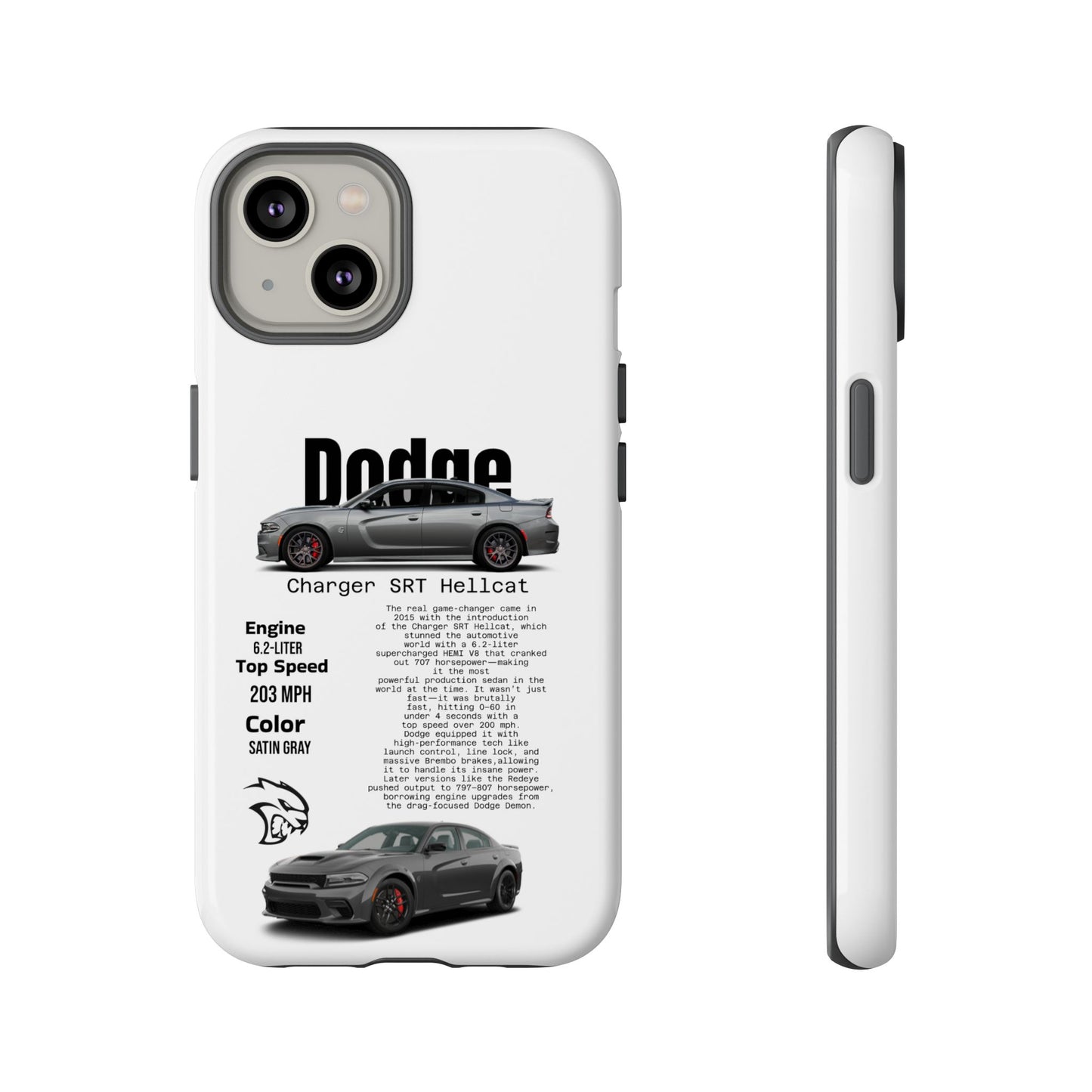 Dodge Charger SRT Hellcat Phone Case