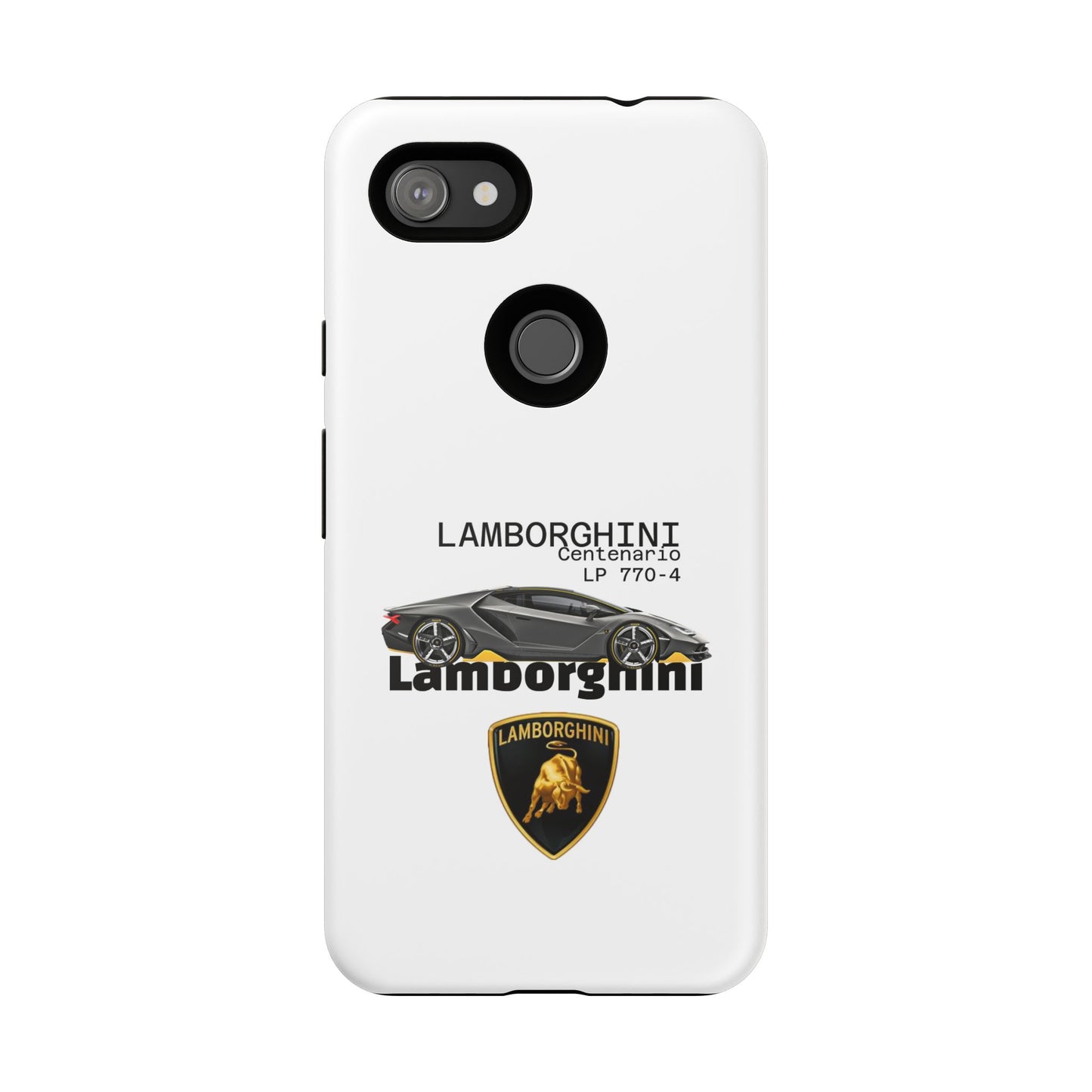 Black Lamborghini Centenario LP 770-4 PHONE CASE