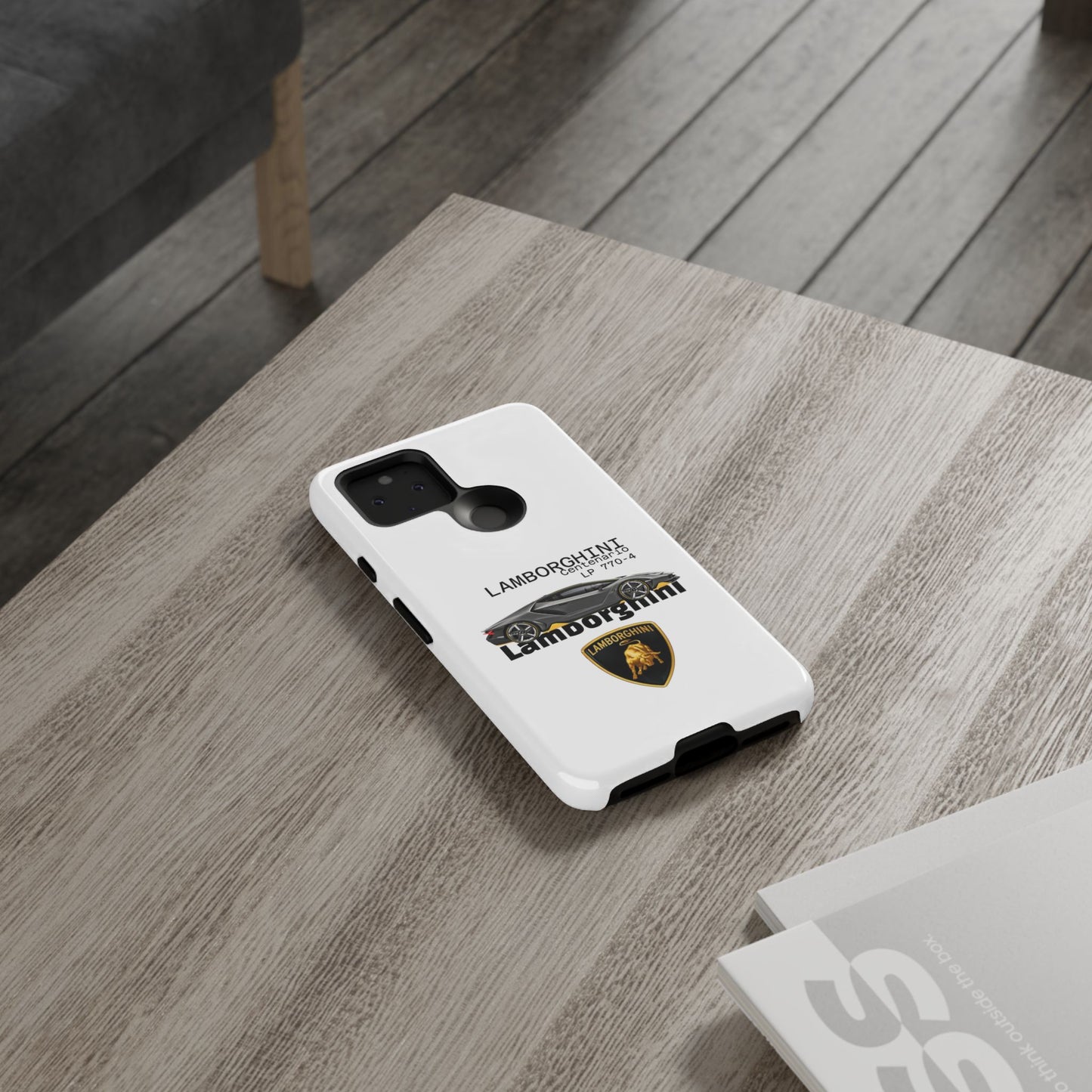 Black Lamborghini Centenario LP 770-4 PHONE CASE