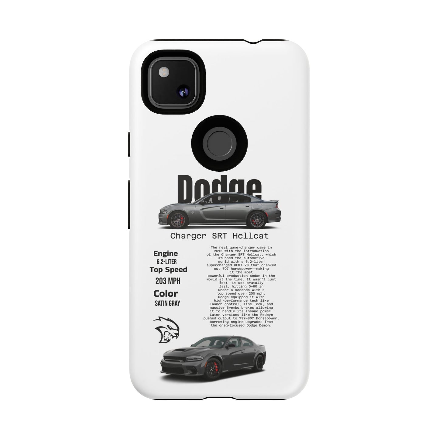 Dodge Charger SRT Hellcat Phone Case