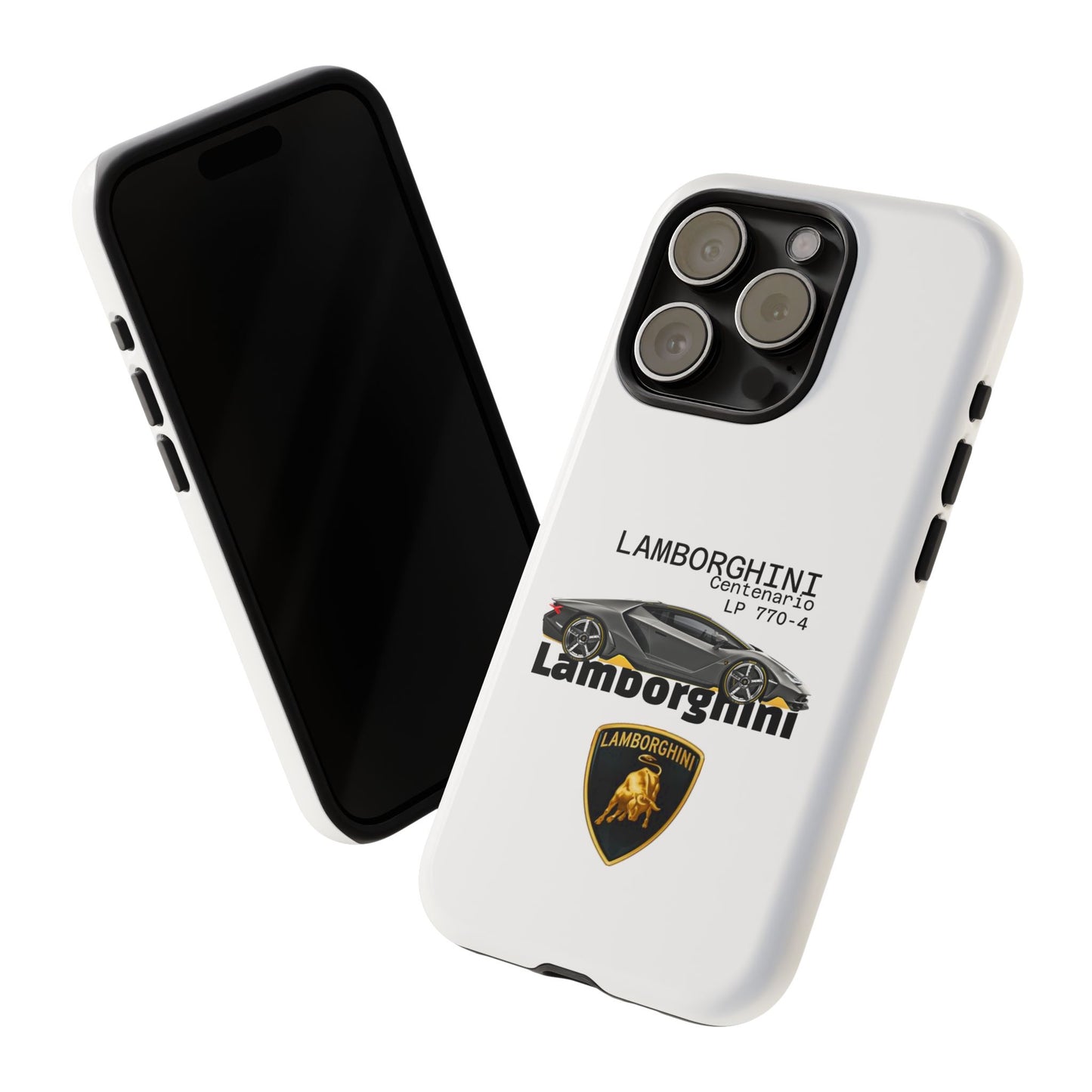 Black Lamborghini Centenario LP 770-4 PHONE CASE