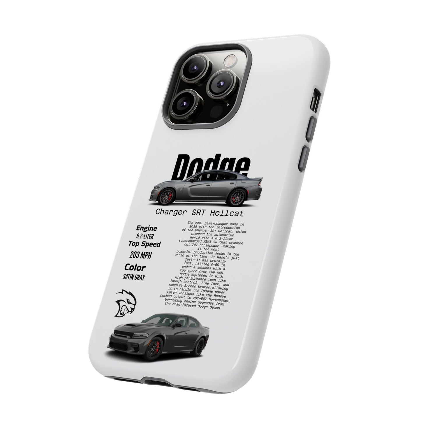 Dodge Charger SRT Hellcat Phone Case